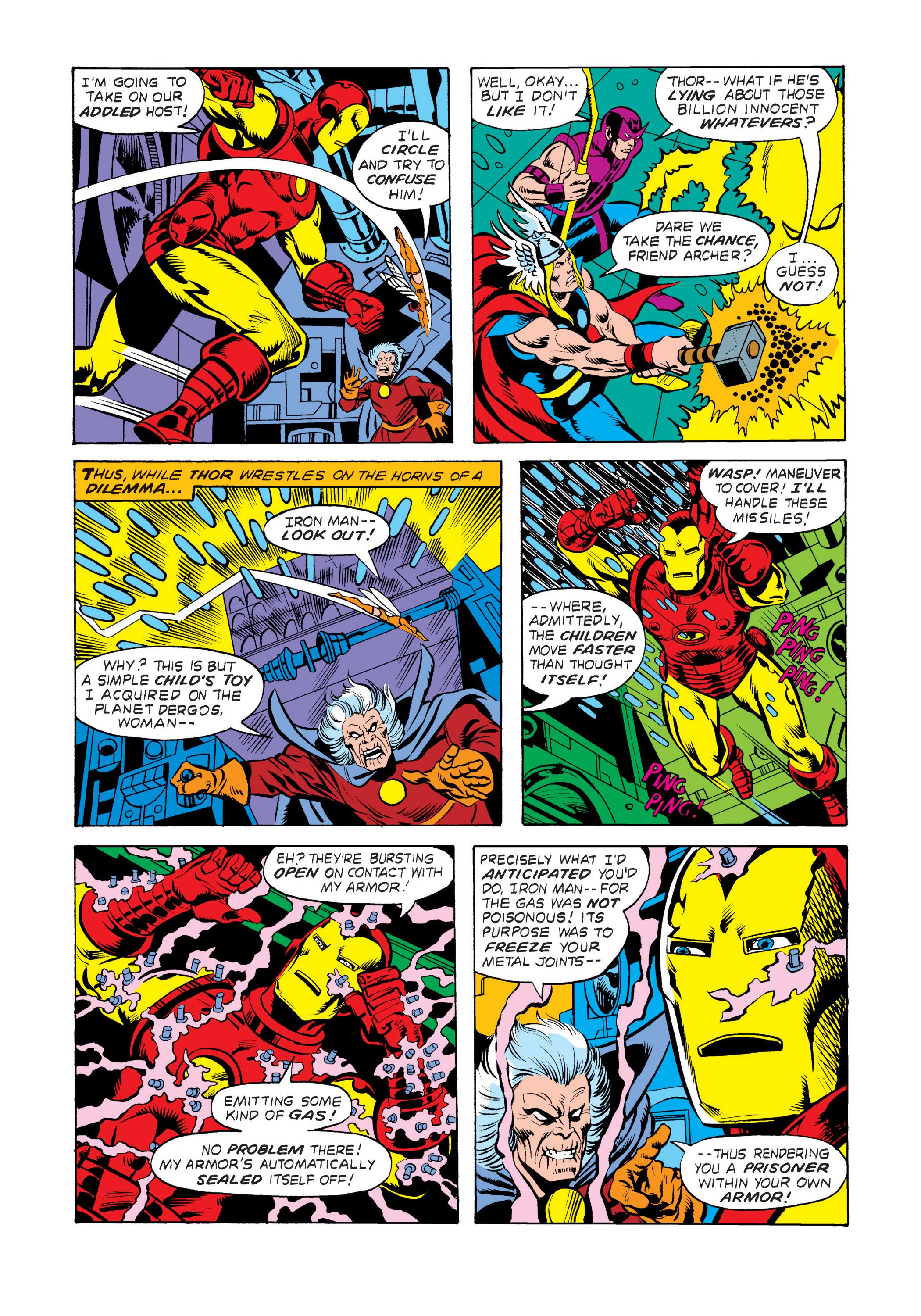 Read online Marvel Masterworks: The Avengers comic -  Issue # TPB 17 (Part 3) - 65