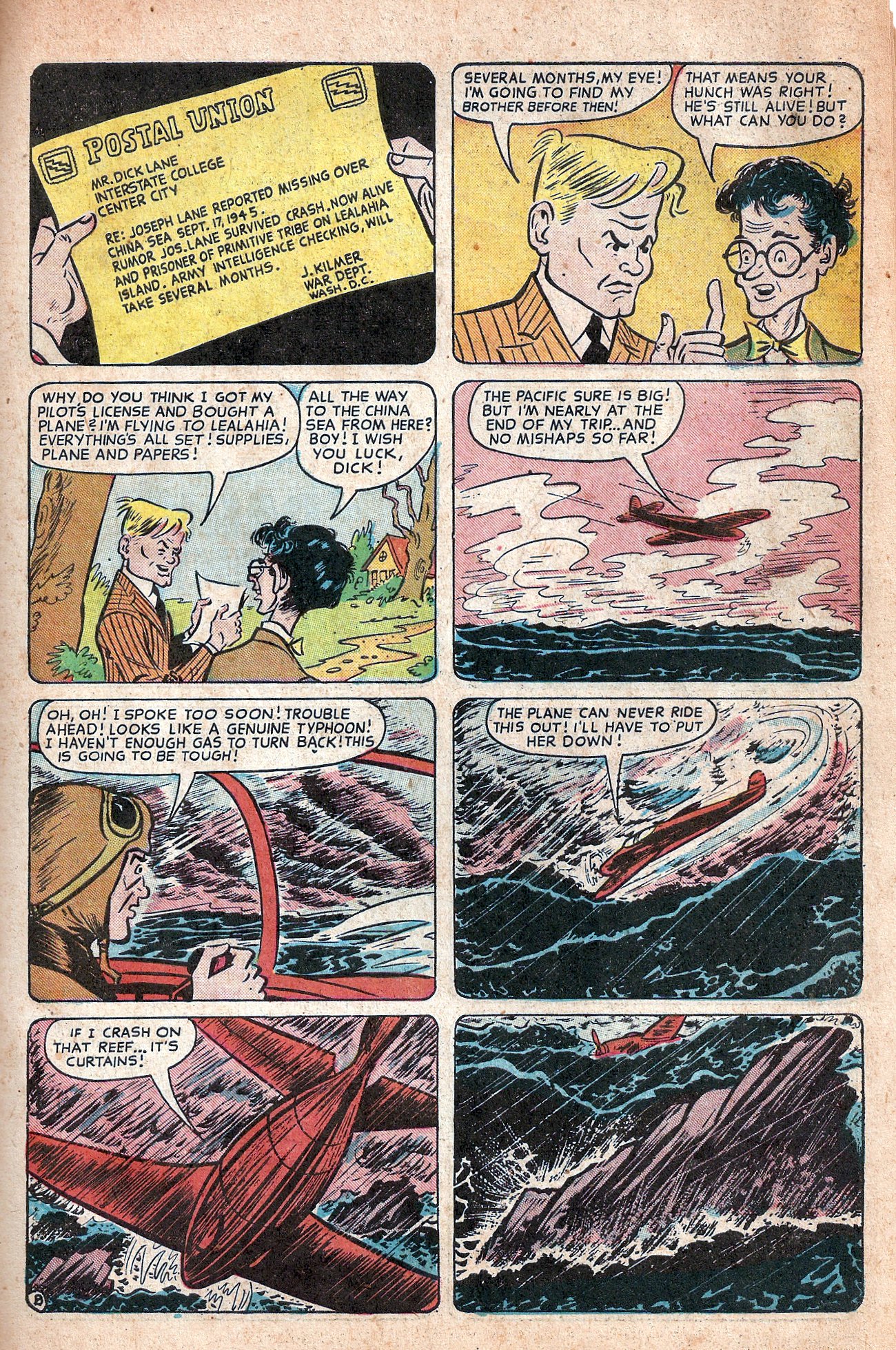 Read online Boy Comics comic -  Issue #40 - 43