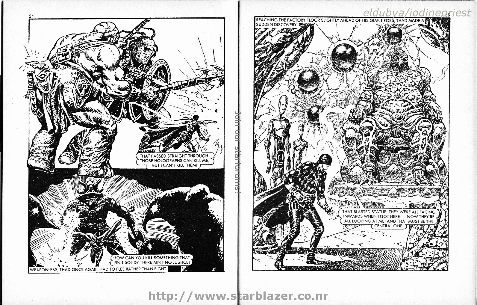 Read online Starblazer comic -  Issue #141 - 29