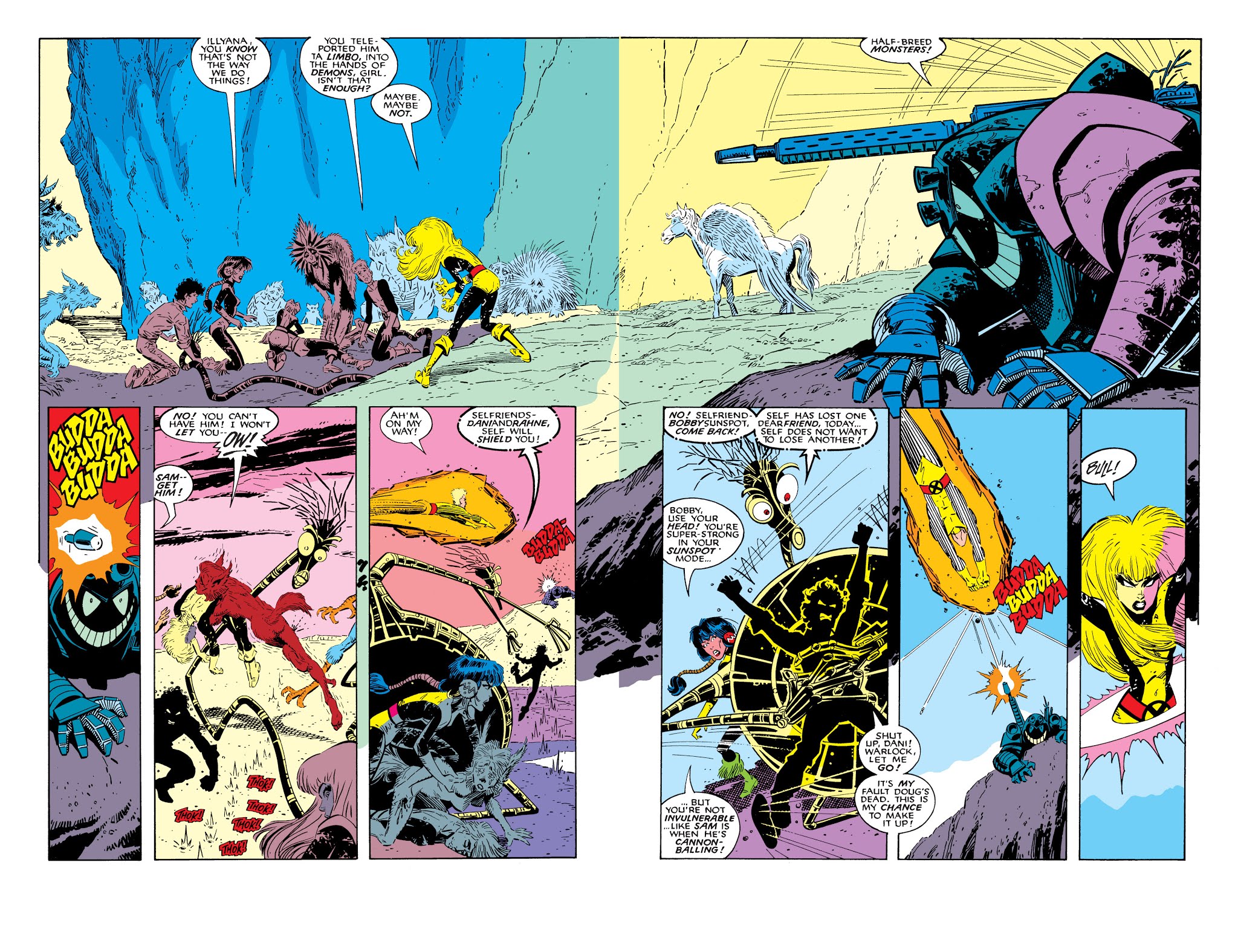 Read online X-Men: Fall of the Mutants comic -  Issue # TPB 1 (Part 4) - 94