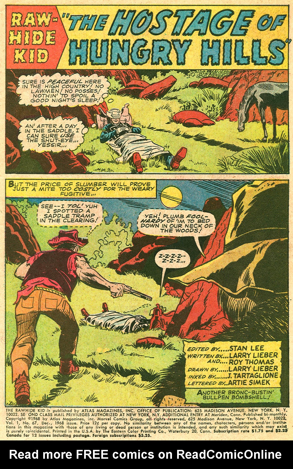 Read online The Rawhide Kid comic -  Issue #67 - 3