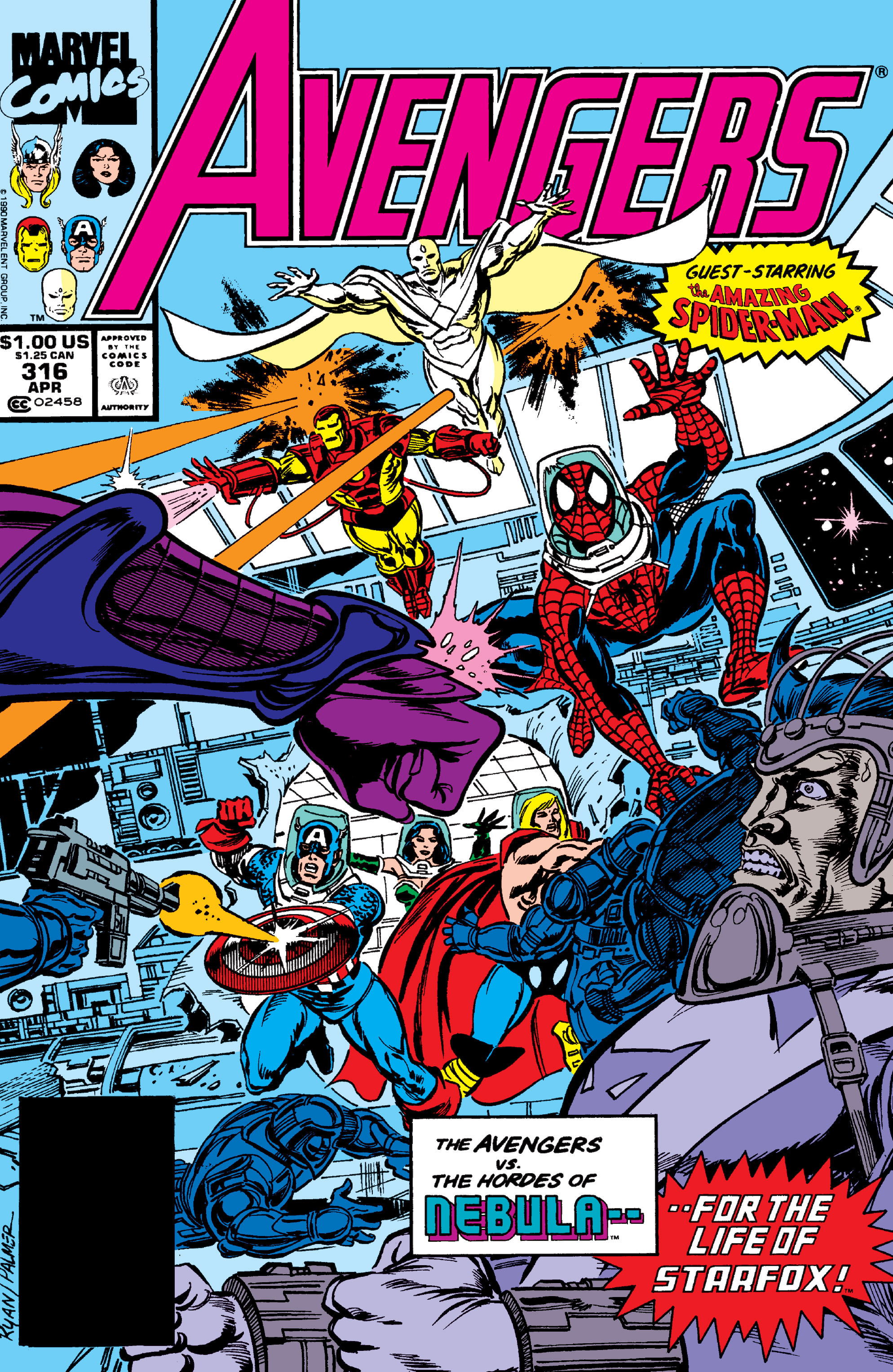 Read online The Avengers (1963) comic -  Issue #316 - 1