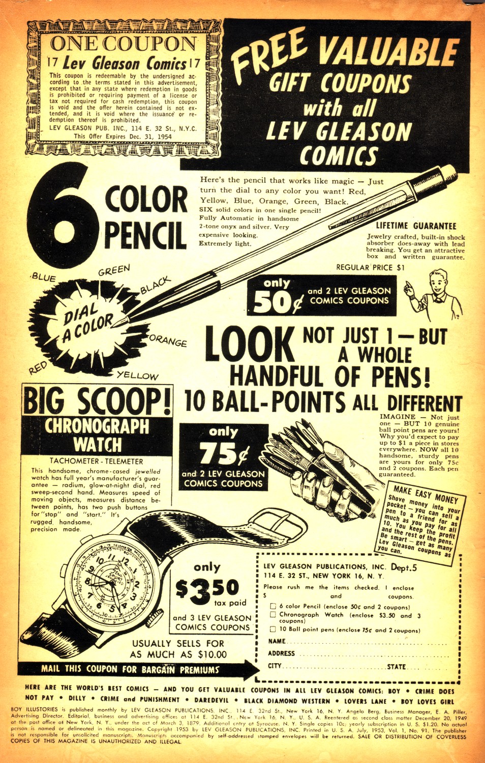 Read online Boy Comics comic -  Issue #91 - 2