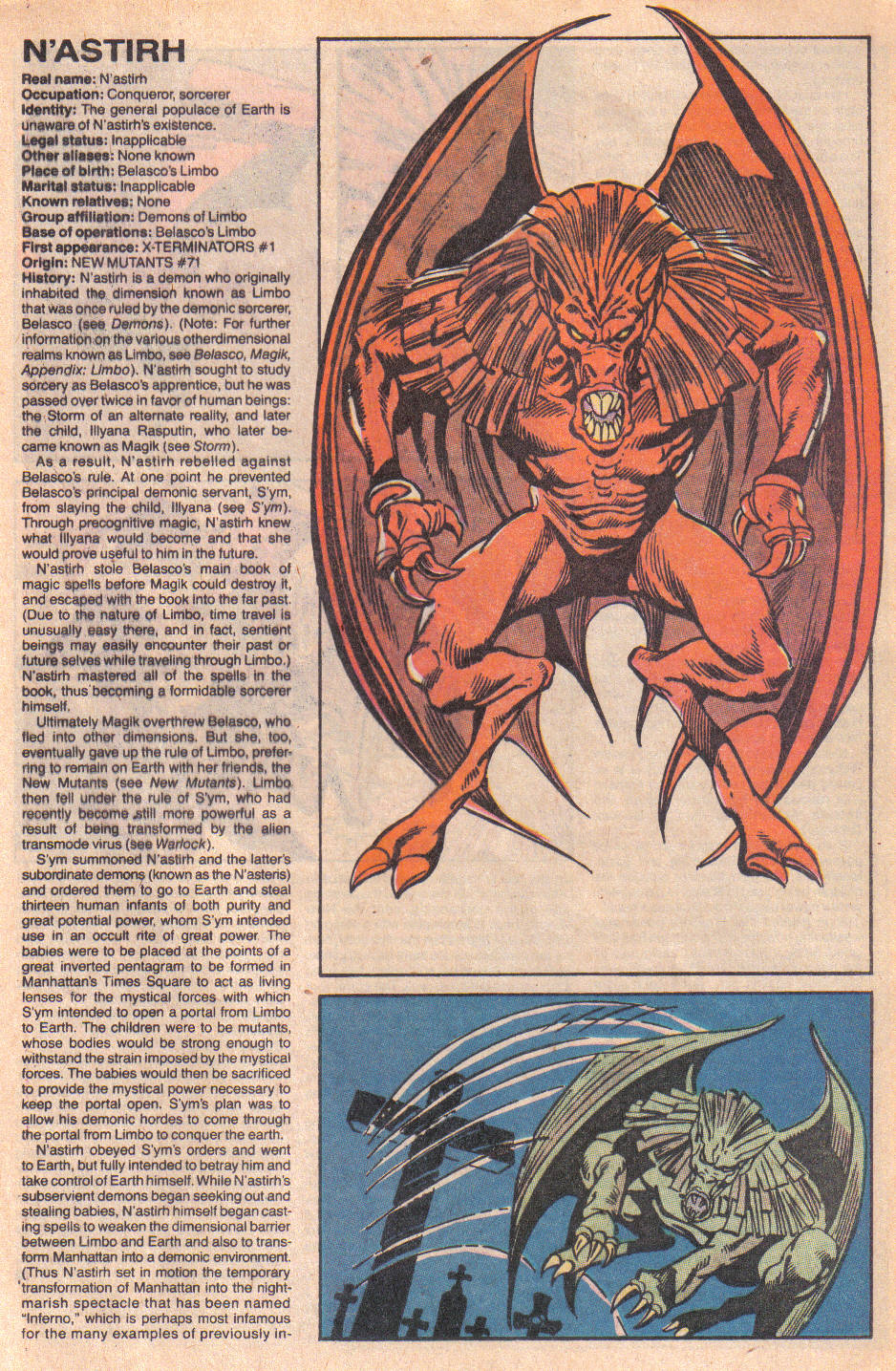 Read online The Official Handbook of the Marvel Universe: Update '89 comic -  Issue #5 - 26