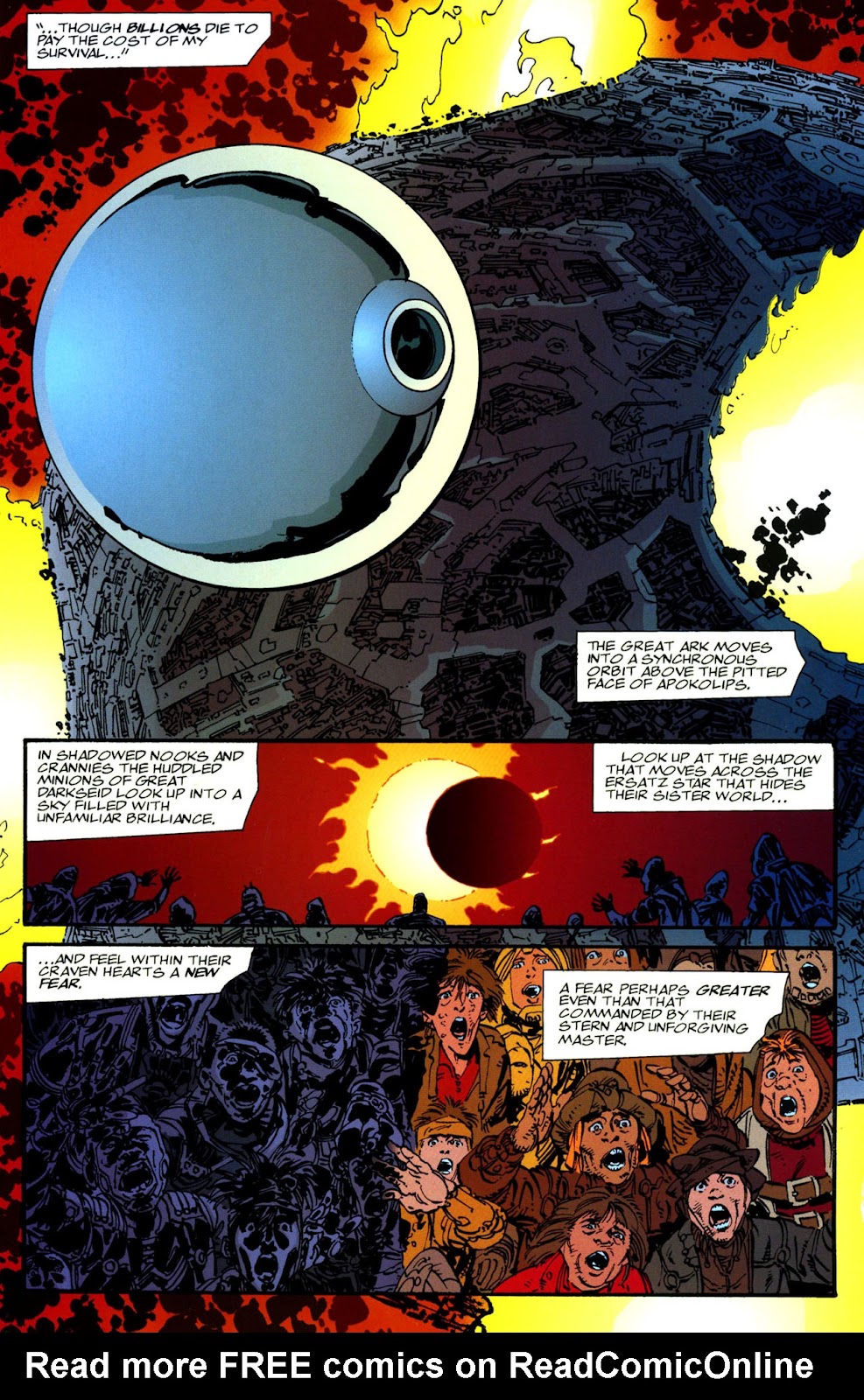Darkseid vs. Galactus: The Hunger issue Full - Page 22