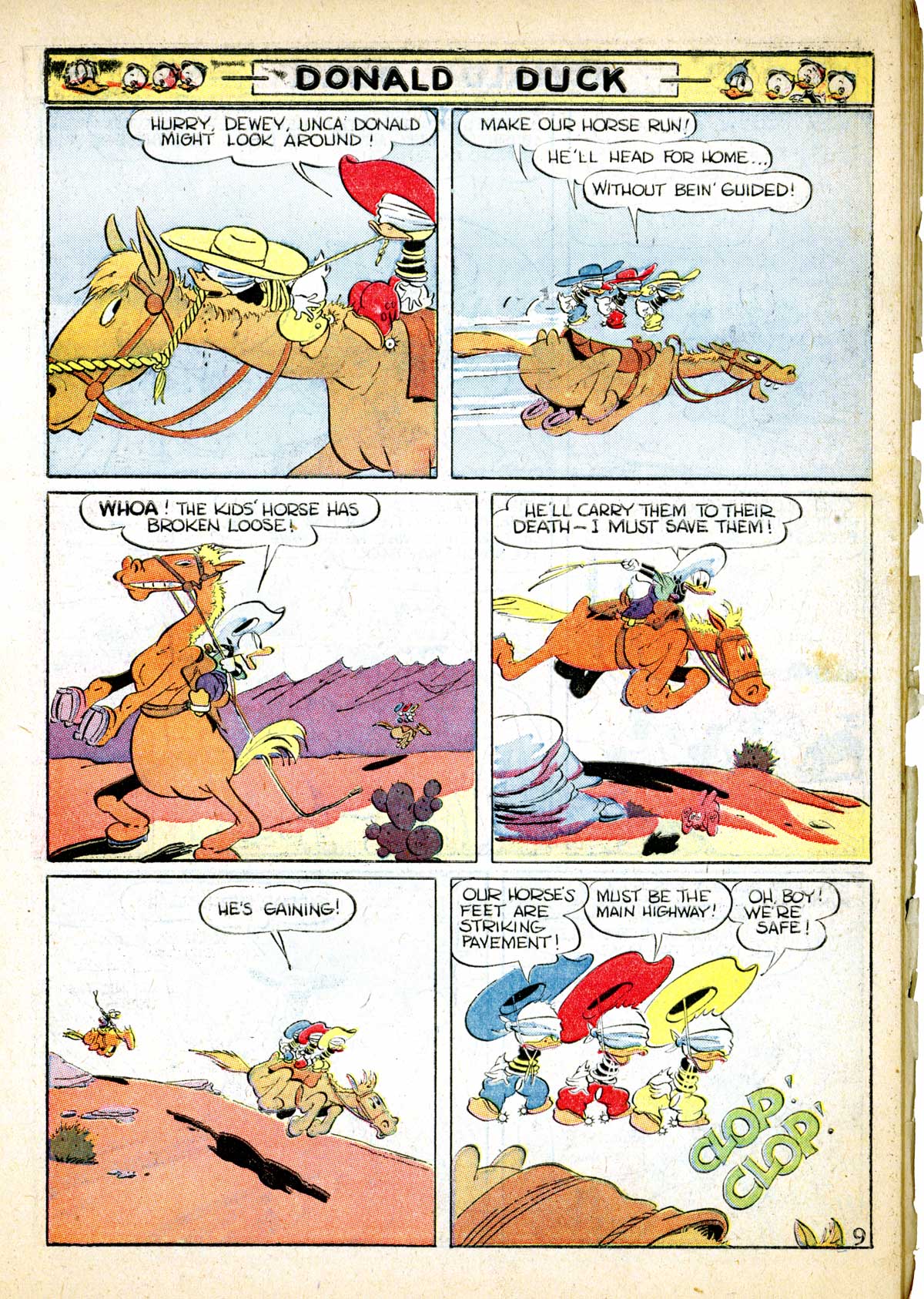 Read online Walt Disney's Comics and Stories comic -  Issue #35 - 10