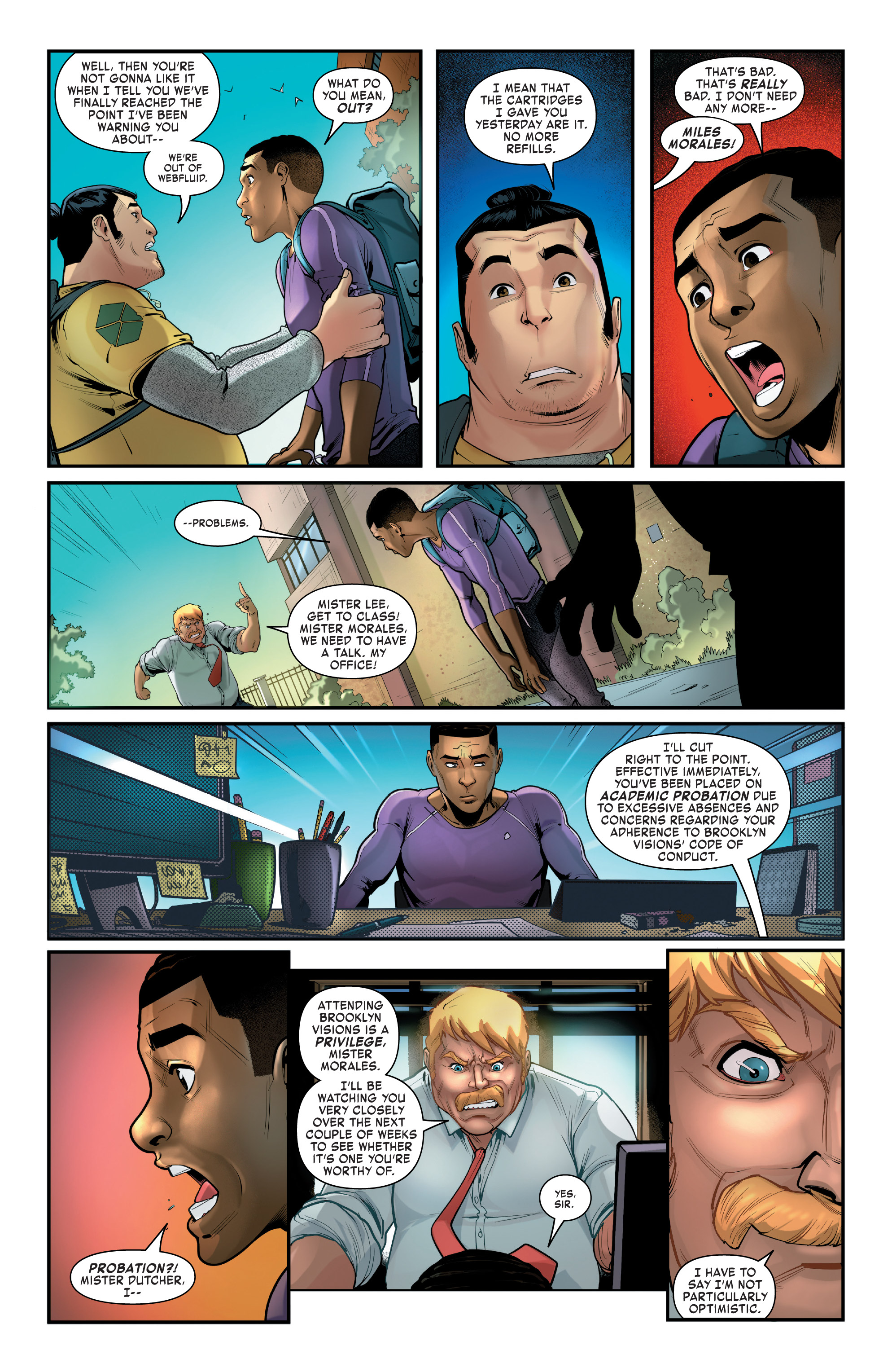 Read online Miles Morales: Spider-Man comic -  Issue #11 - 10