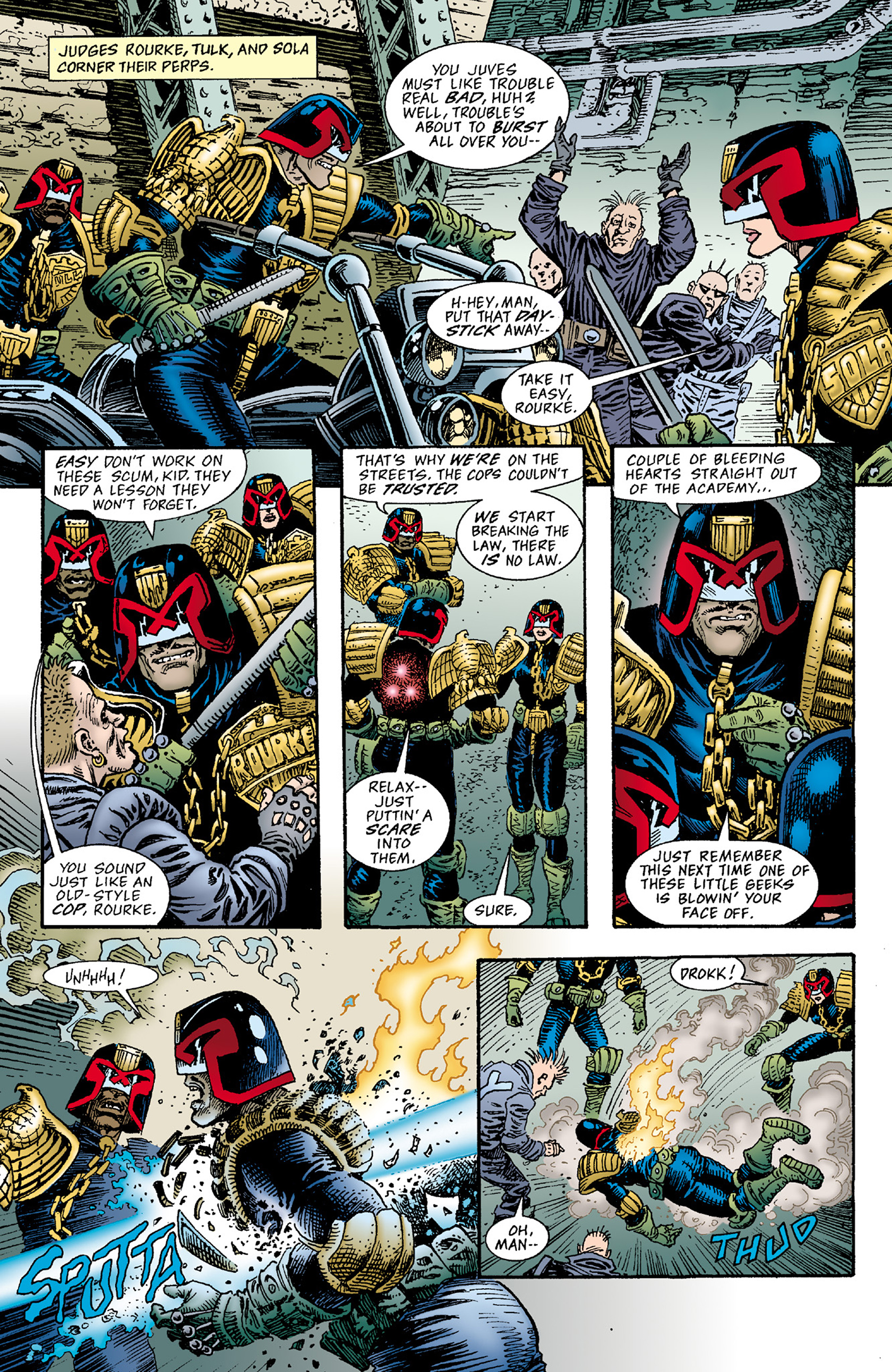 Read online Predator vs. Judge Dredd vs. Aliens: Incubus and Other Stories comic -  Issue # TPB (Part 1) - 15