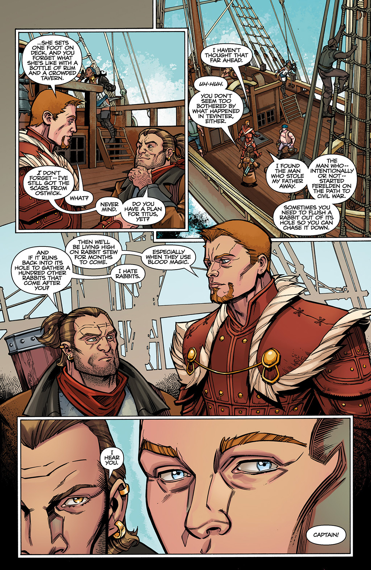 Read online Dragon Age: Those Who Speak comic -  Issue #1 - 19
