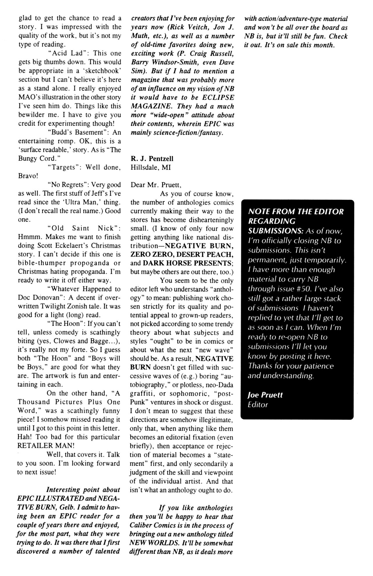 Read online Negative Burn comic -  Issue #34 - 63