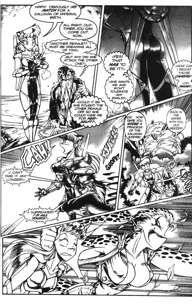Read online Asrial vs. Cheetah comic -  Issue #2 - 13