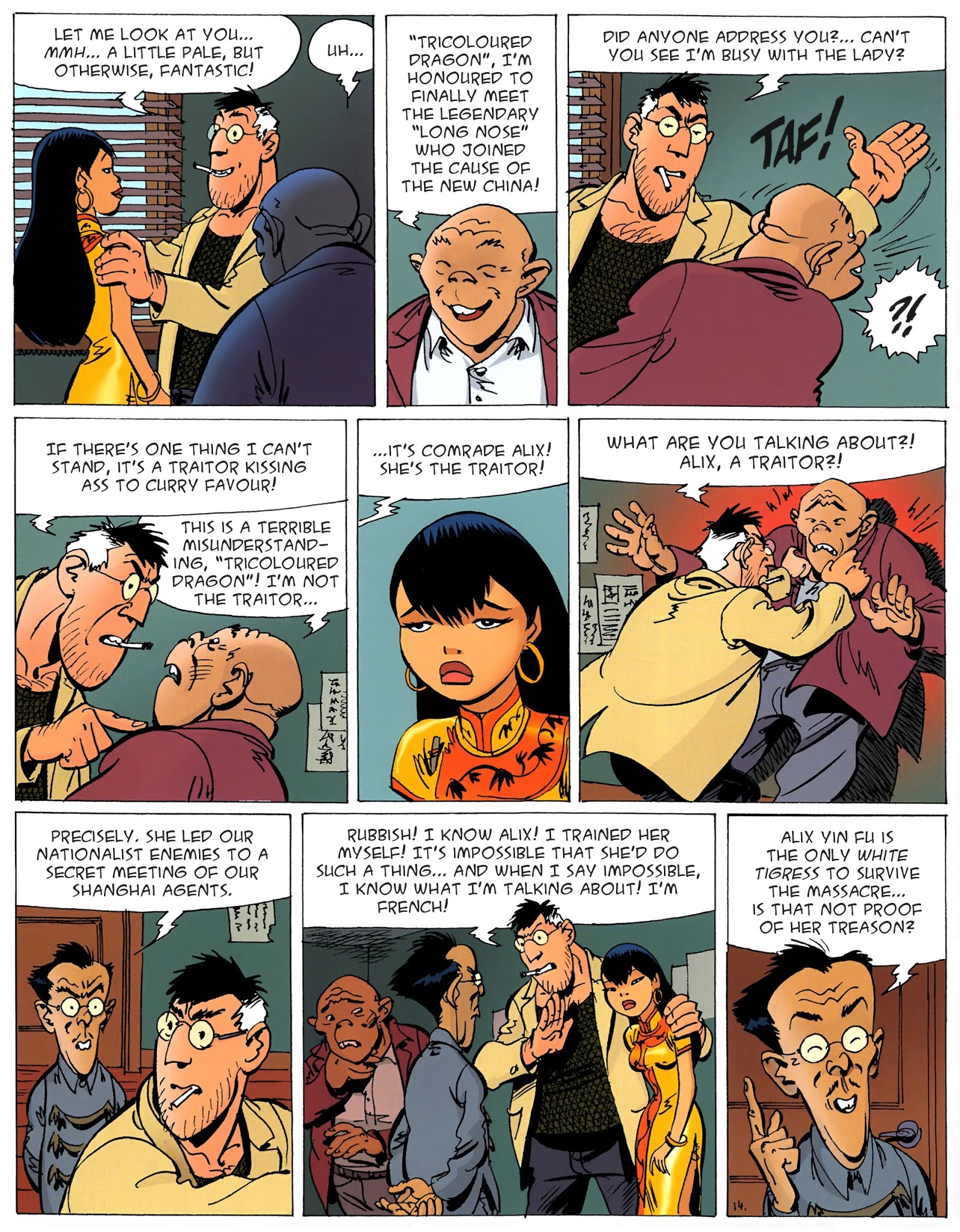 Read online Tigresse Blanche comic -  Issue #5 - 16