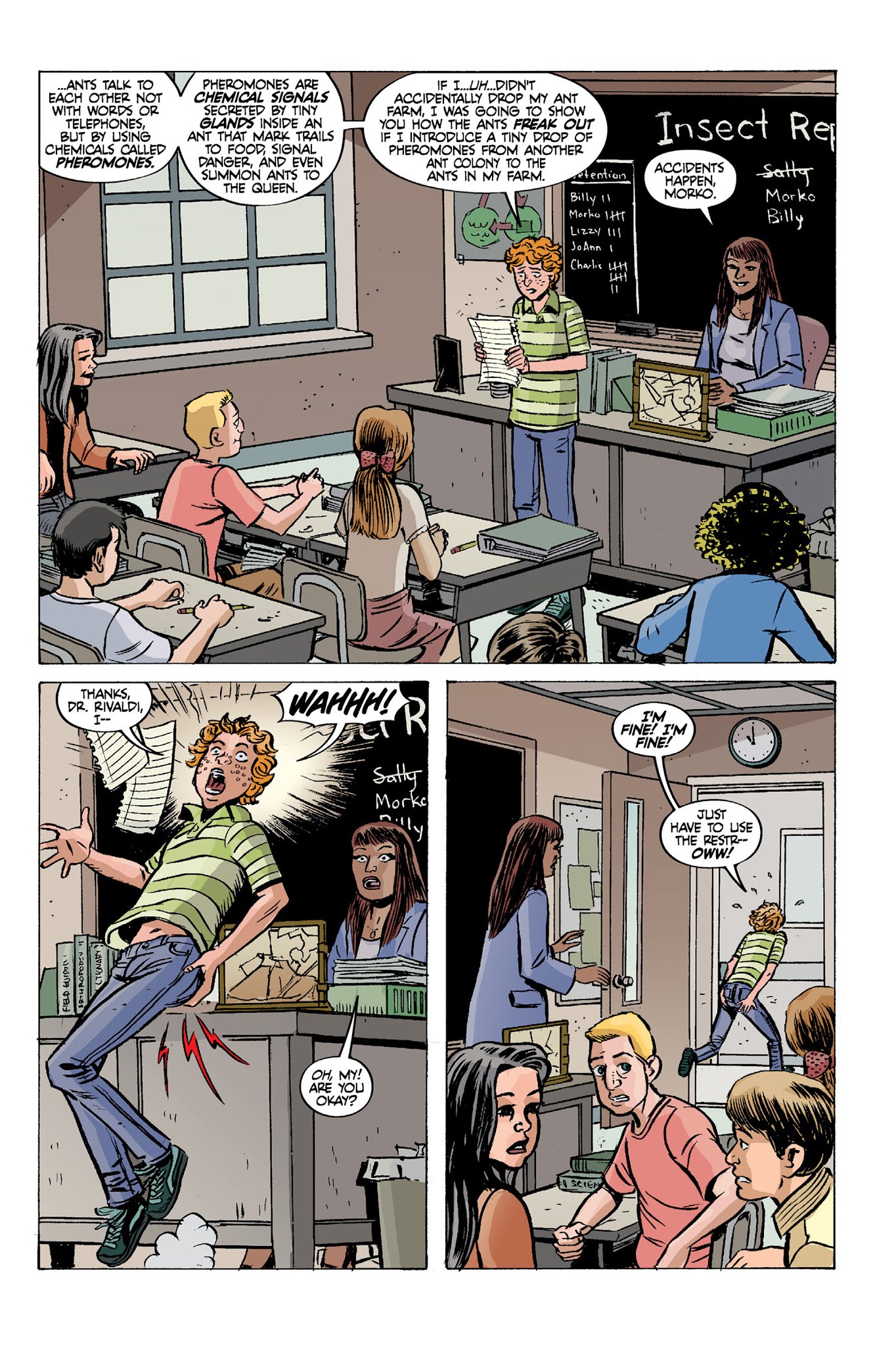 Read online Juice Squeezers: The Great Bug Elevator comic -  Issue # TPB - 133