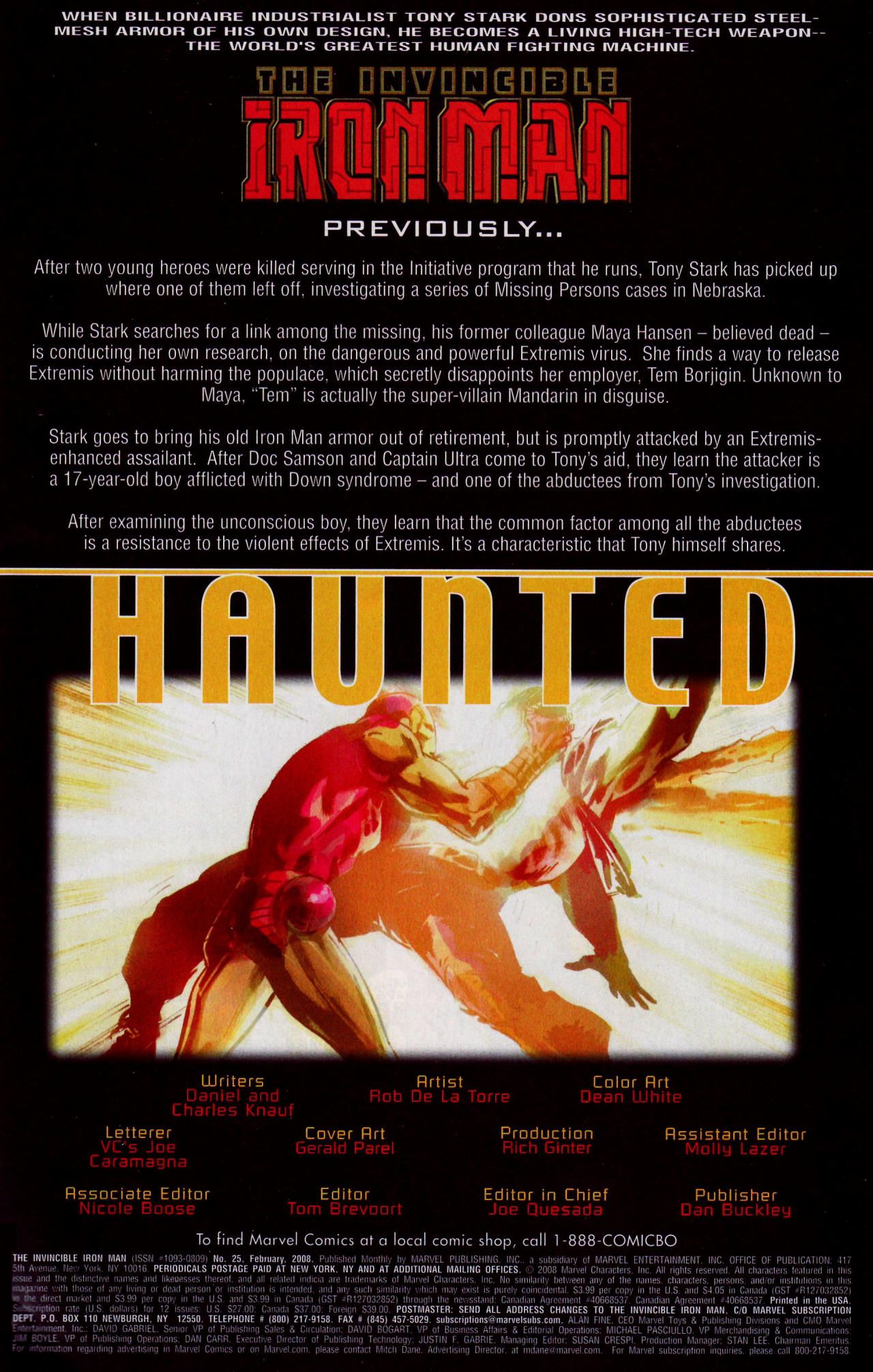 Read online The Invincible Iron Man (2007) comic -  Issue #25 - 3