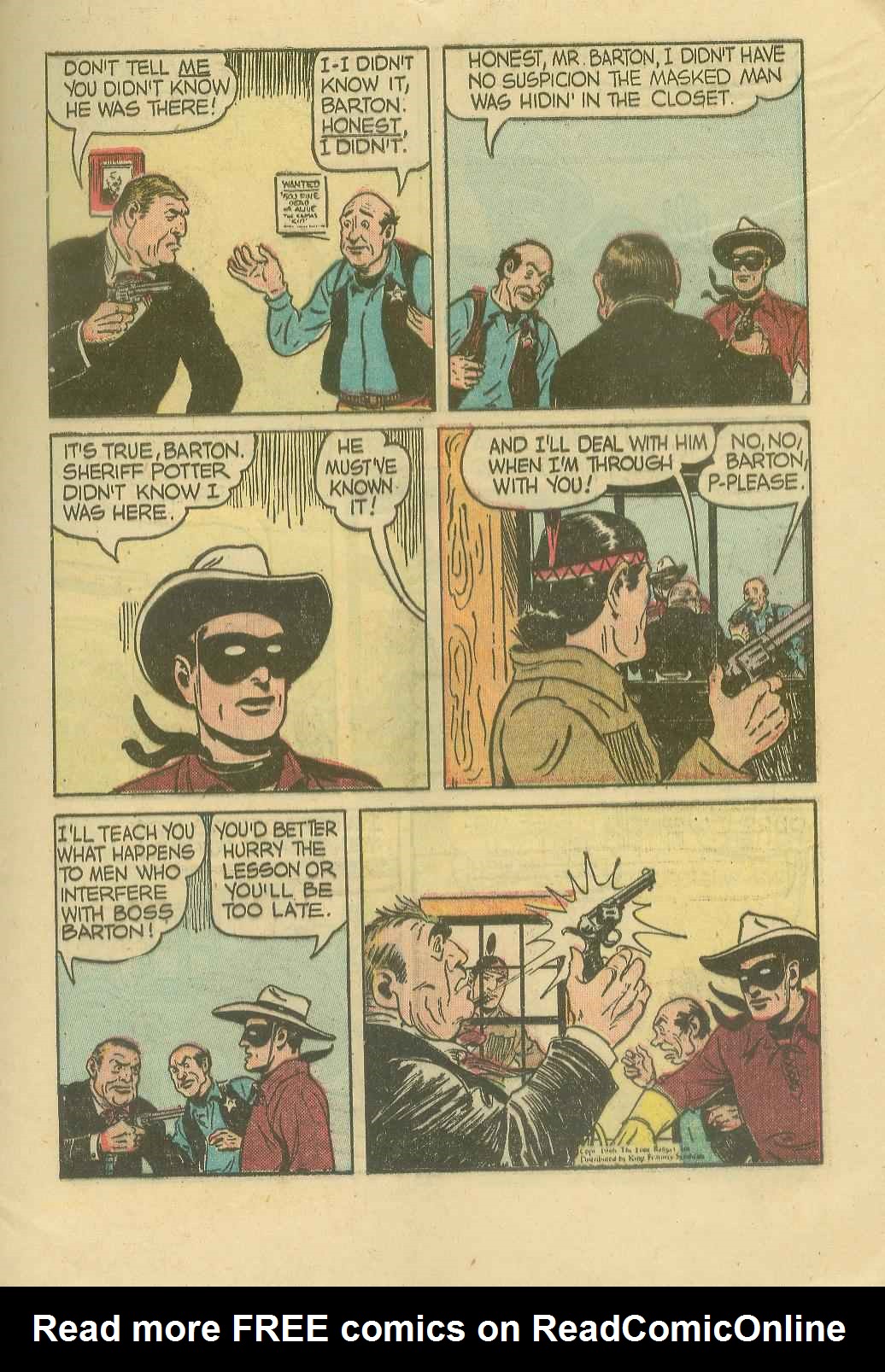 Read online The Lone Ranger (1948) comic -  Issue #19 - 13