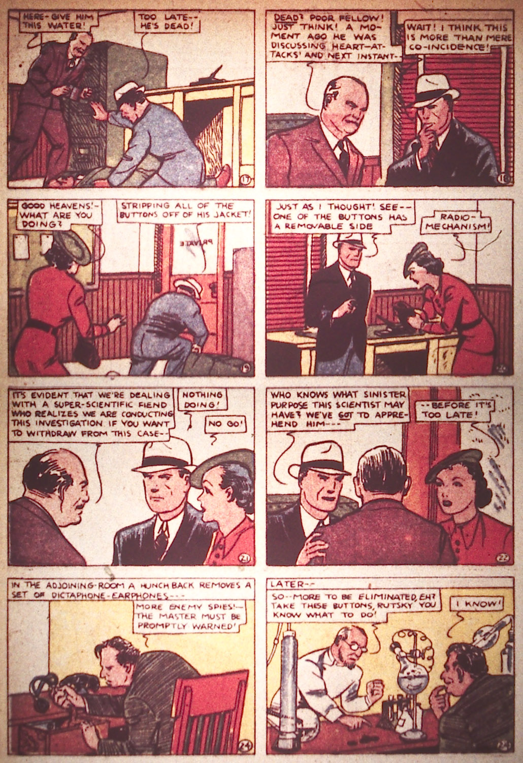 Read online Detective Comics (1937) comic -  Issue #23 - 38