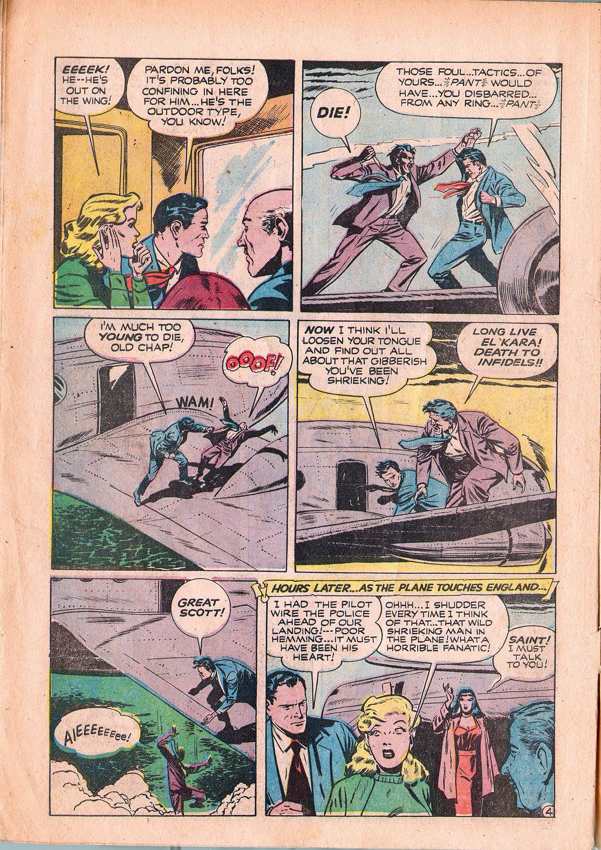 Read online The Saint (1947) comic -  Issue #5 - 6