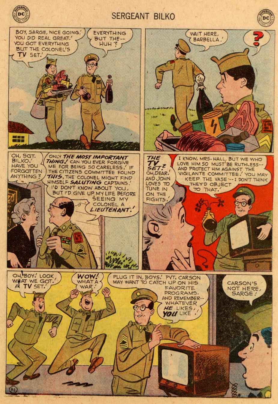 Read online Sergeant Bilko comic -  Issue #5 - 23