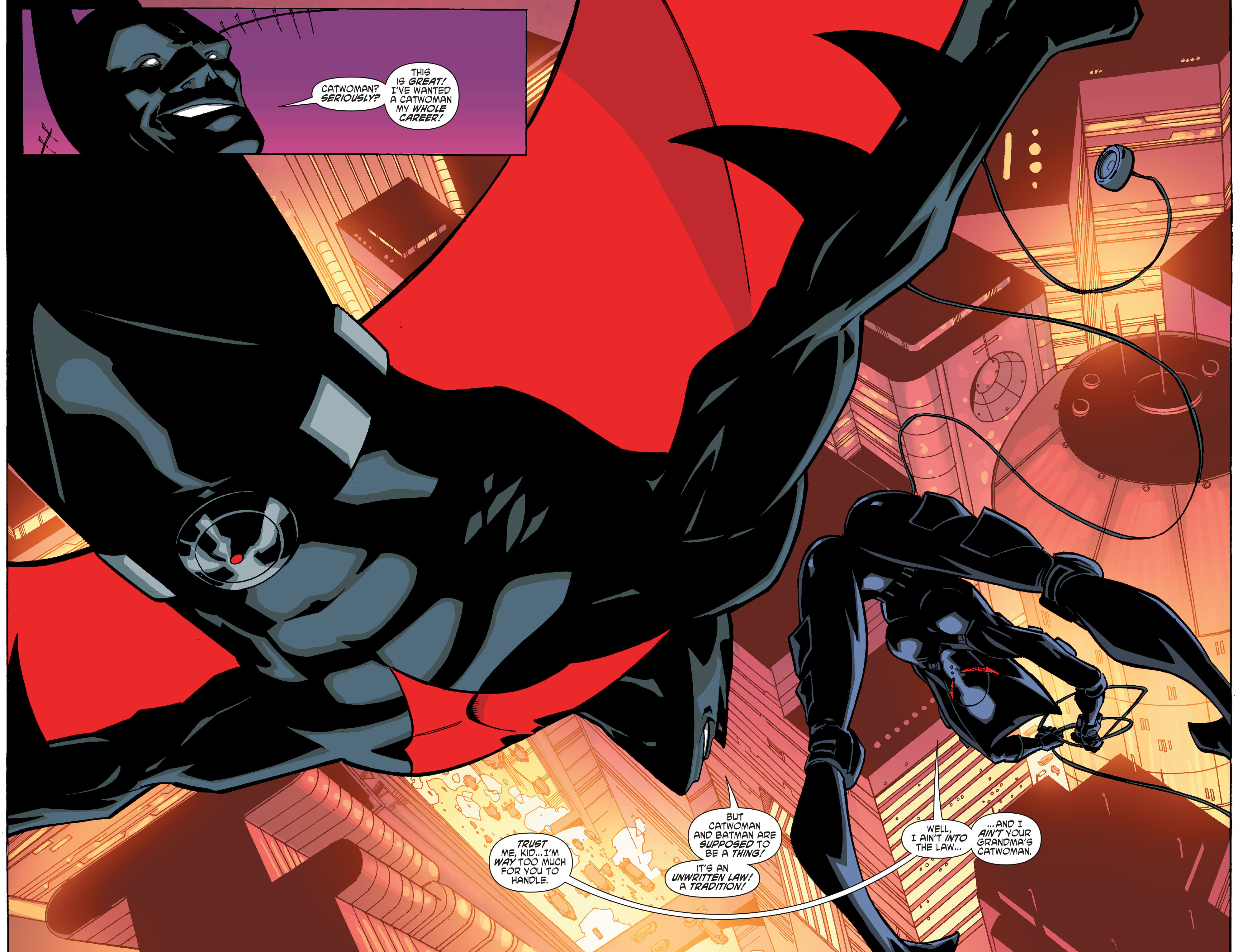 Read online Batman Beyond (2010) comic -  Issue # _TPB - 43