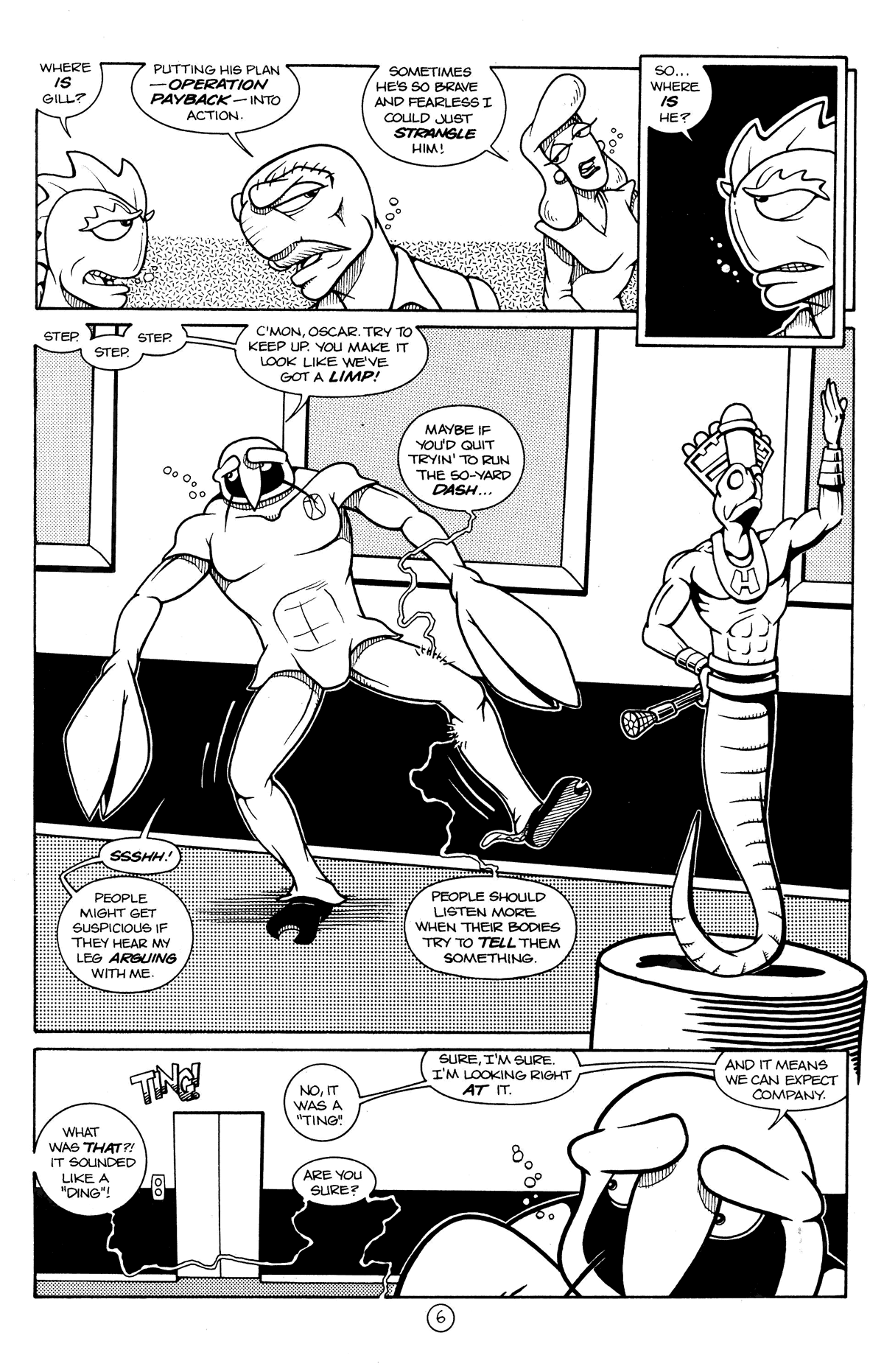 Read online Fish Shticks comic -  Issue #4 - 7