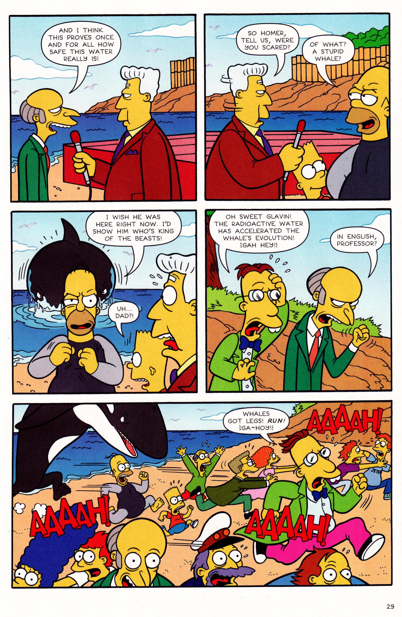 Read online Simpsons Comics comic -  Issue #134 - 24