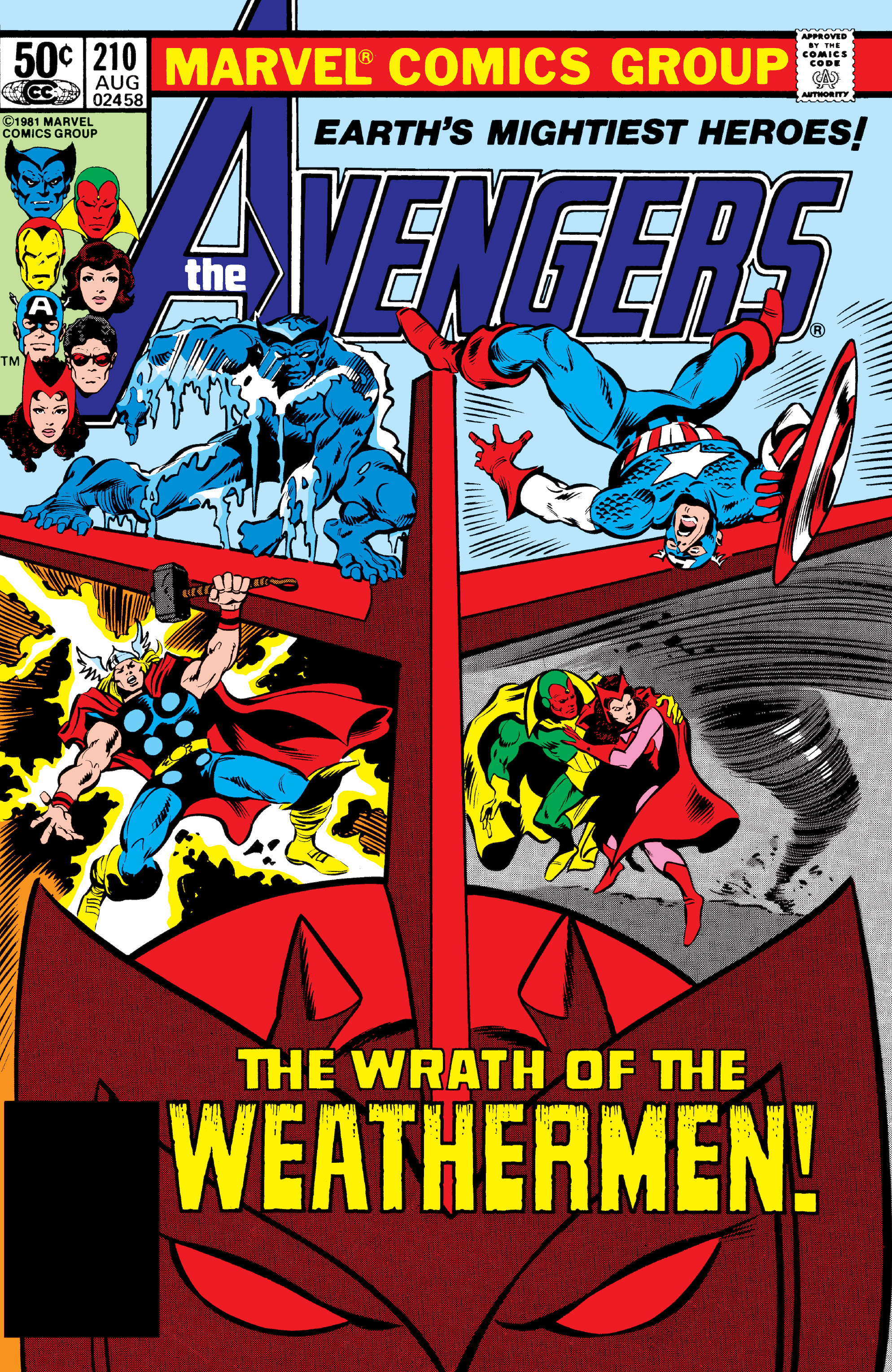 Read online The Avengers (1963) comic -  Issue #210 - 1