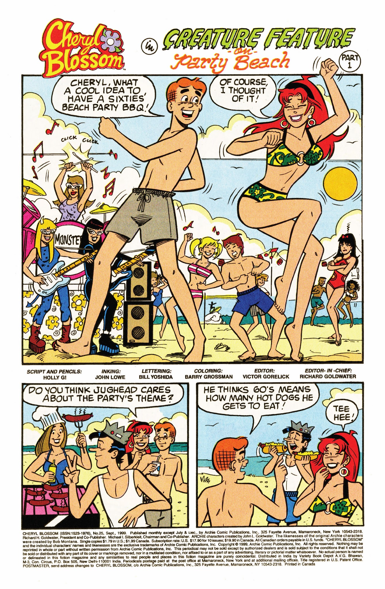 Read online Cheryl Blossom comic -  Issue #25 - 2