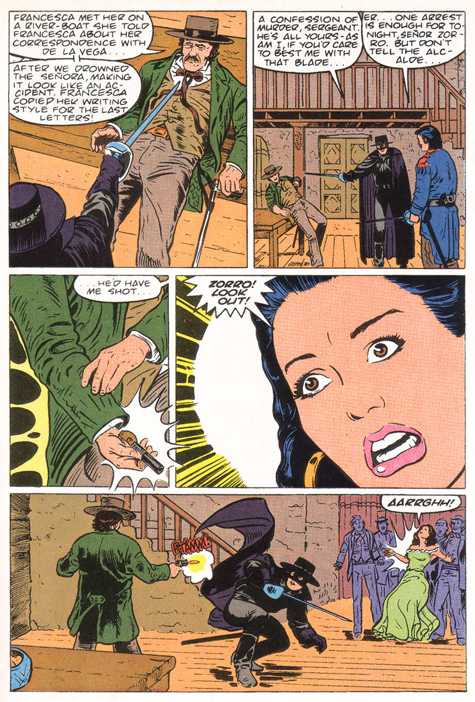 Read online Zorro (1990) comic -  Issue #11 - 30