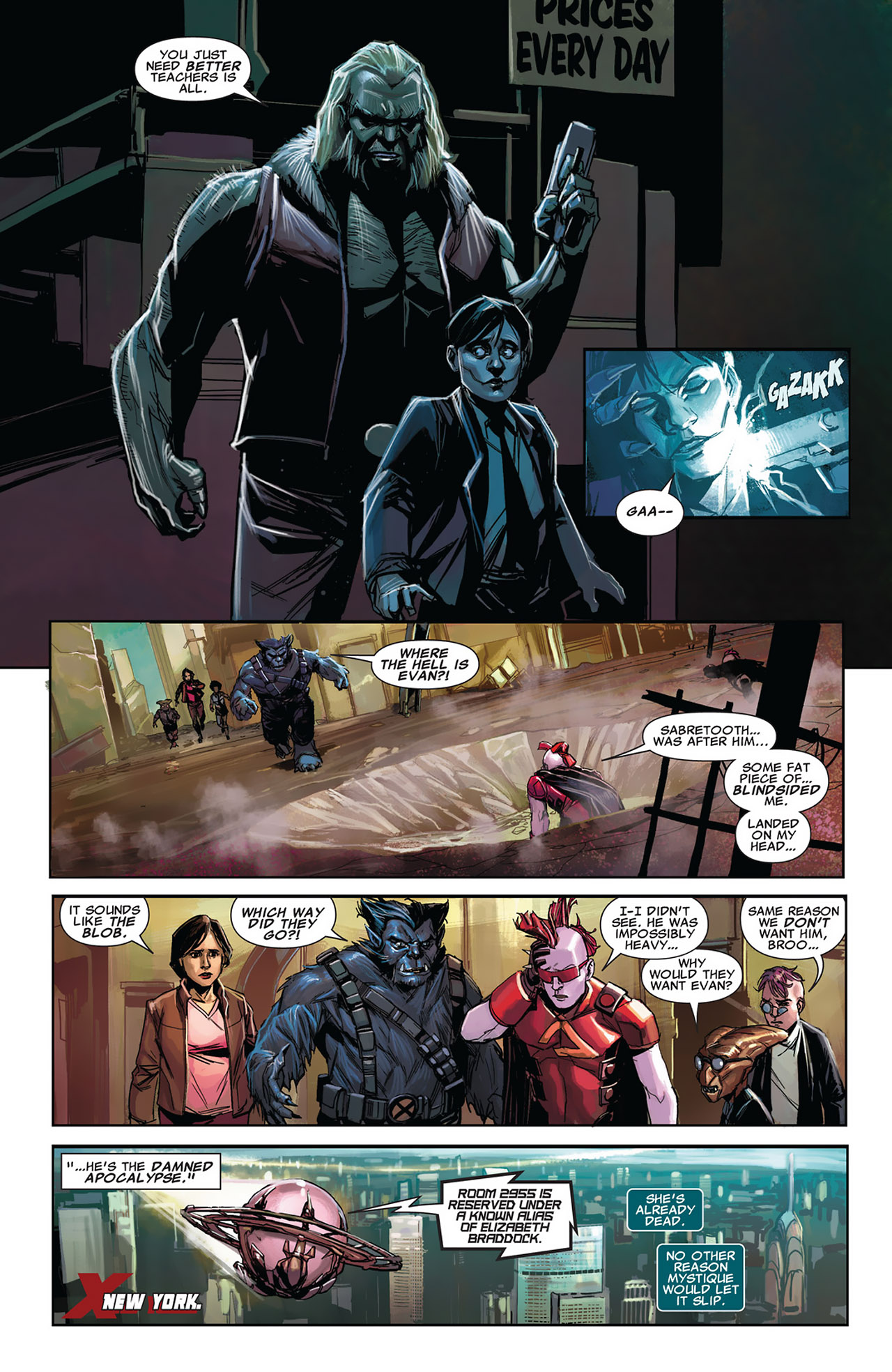 Read online Uncanny X-Force (2010) comic -  Issue #27 - 8