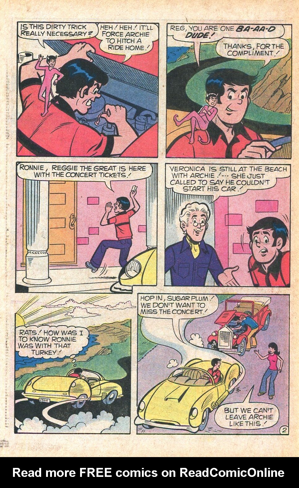 Read online Reggie and Me (1966) comic -  Issue #109 - 30
