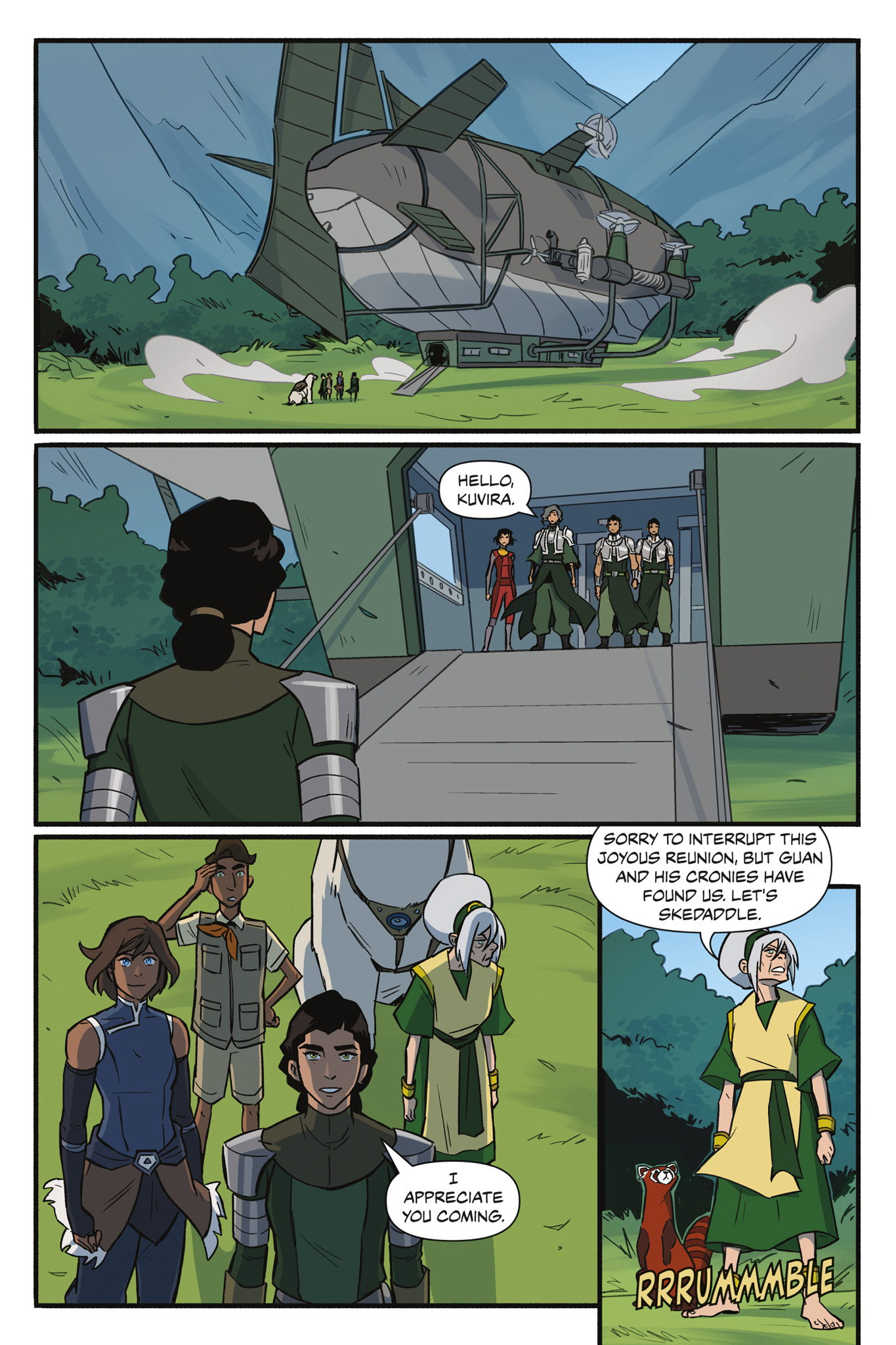 Read online Nickelodeon The Legend of Korra: Ruins of the Empire comic -  Issue # TPB 2 - 61
