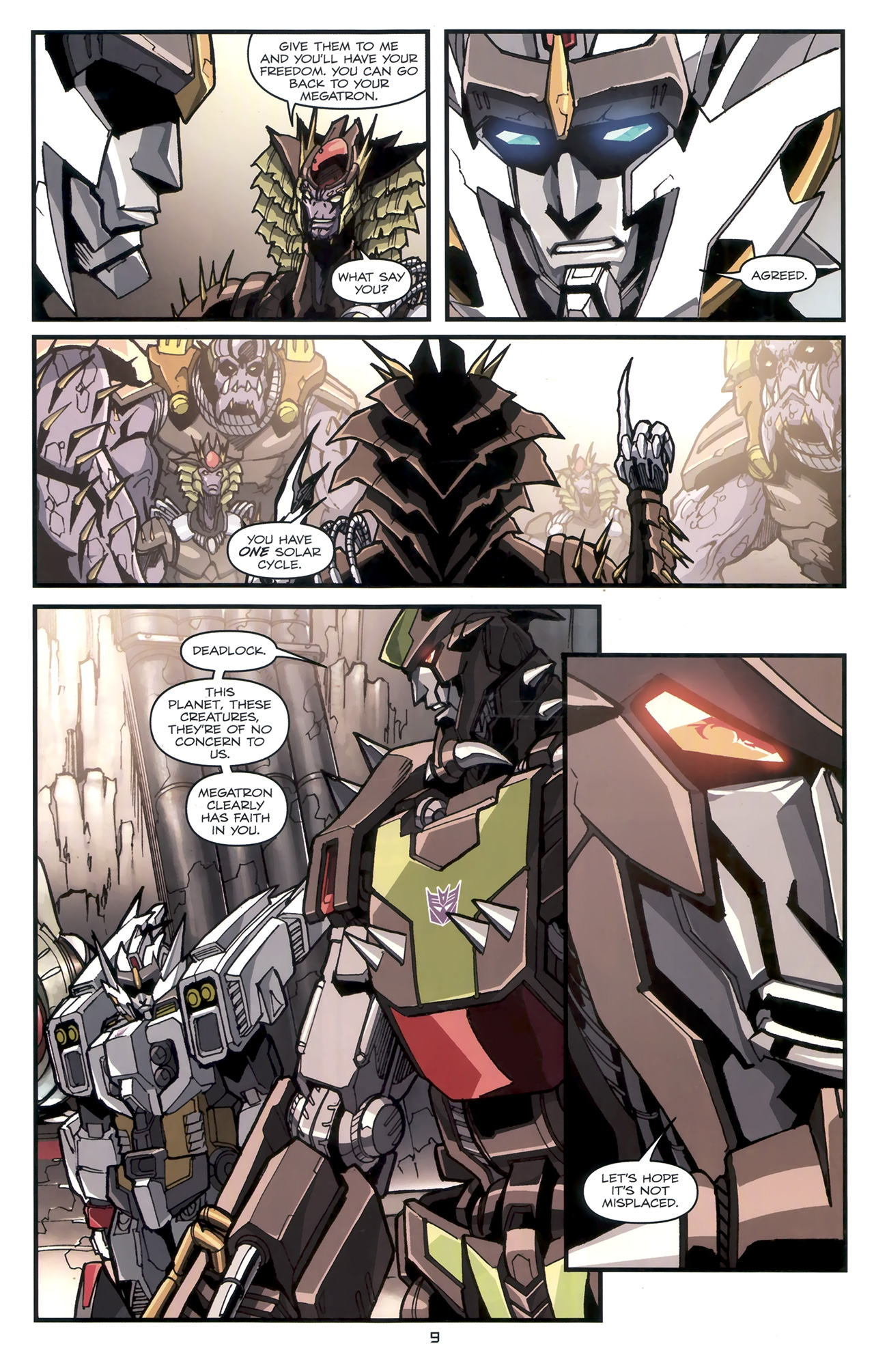 Read online The Transformers: Drift comic -  Issue #3 - 11