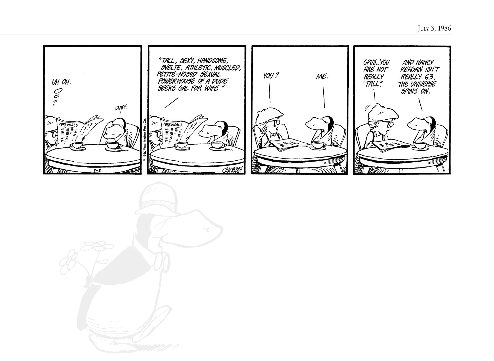 Read online The Bloom County Digital Library comic -  Issue # TPB 6 (Part 2) - 43