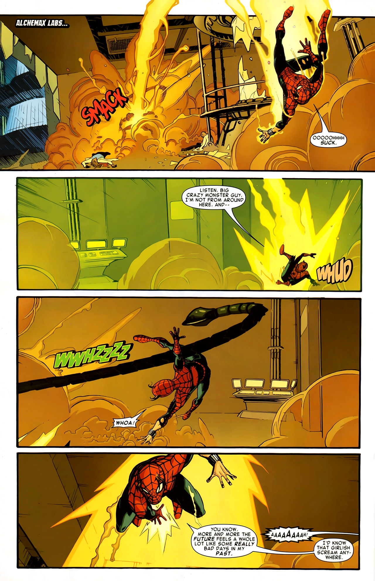 Read online Timestorm 2009/2099: Spider-Man comic -  Issue # Full - 14
