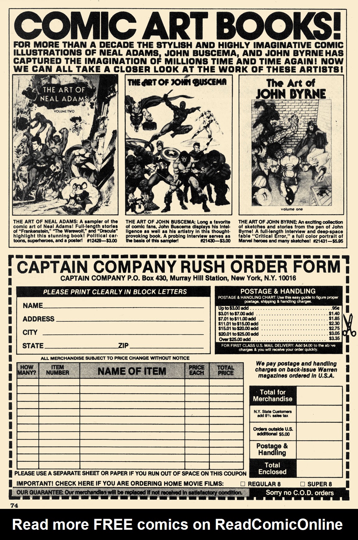 Read online Warren Presents comic -  Issue #13 - 73