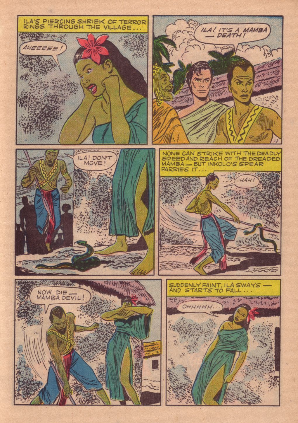 Read online Tarzan (1948) comic -  Issue #28 - 19