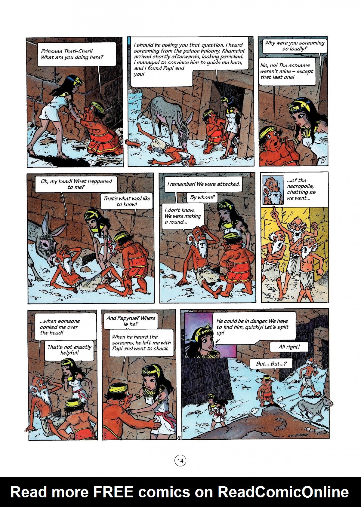 Read online Papyrus comic -  Issue #6 - 14