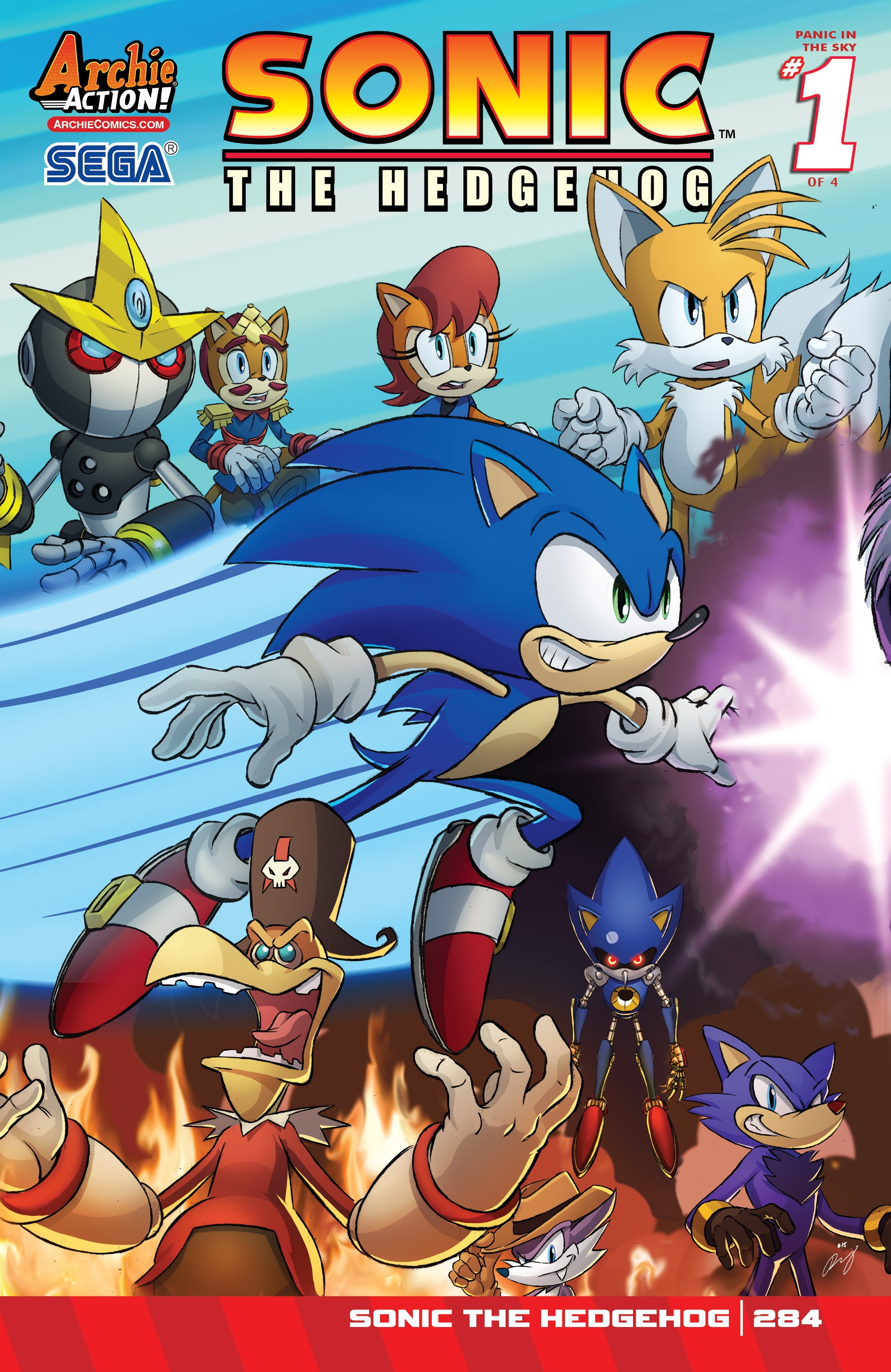 Read online Sonic The Hedgehog comic -  Issue #284 - 1