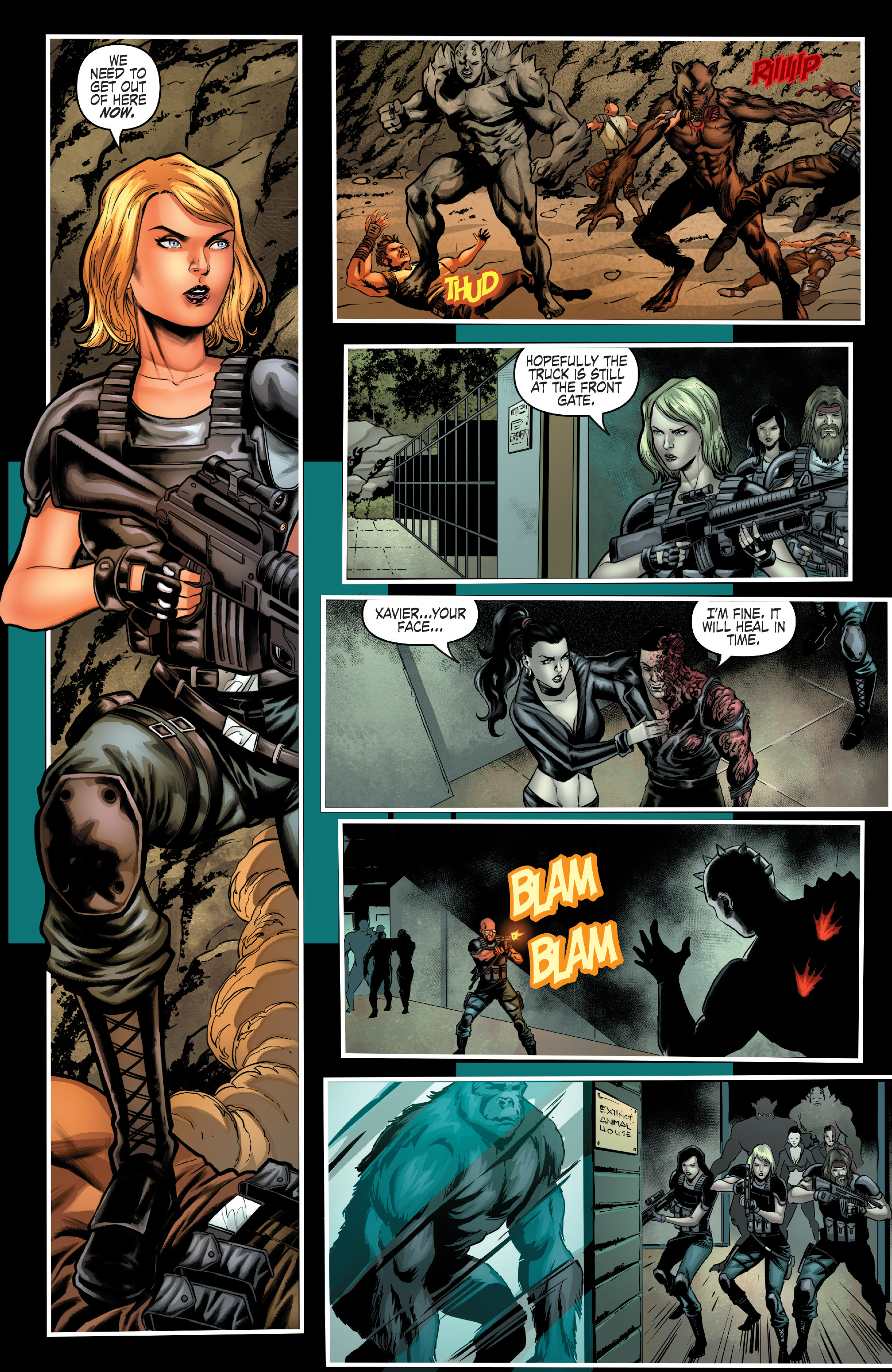Read online Monster Planet comic -  Issue #3 - 21