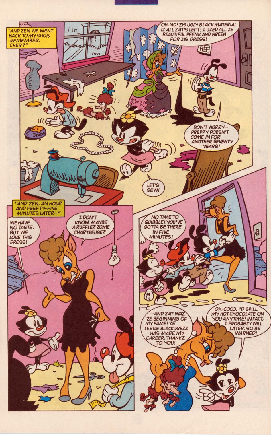 Read online Animaniacs comic -  Issue #3 - 19