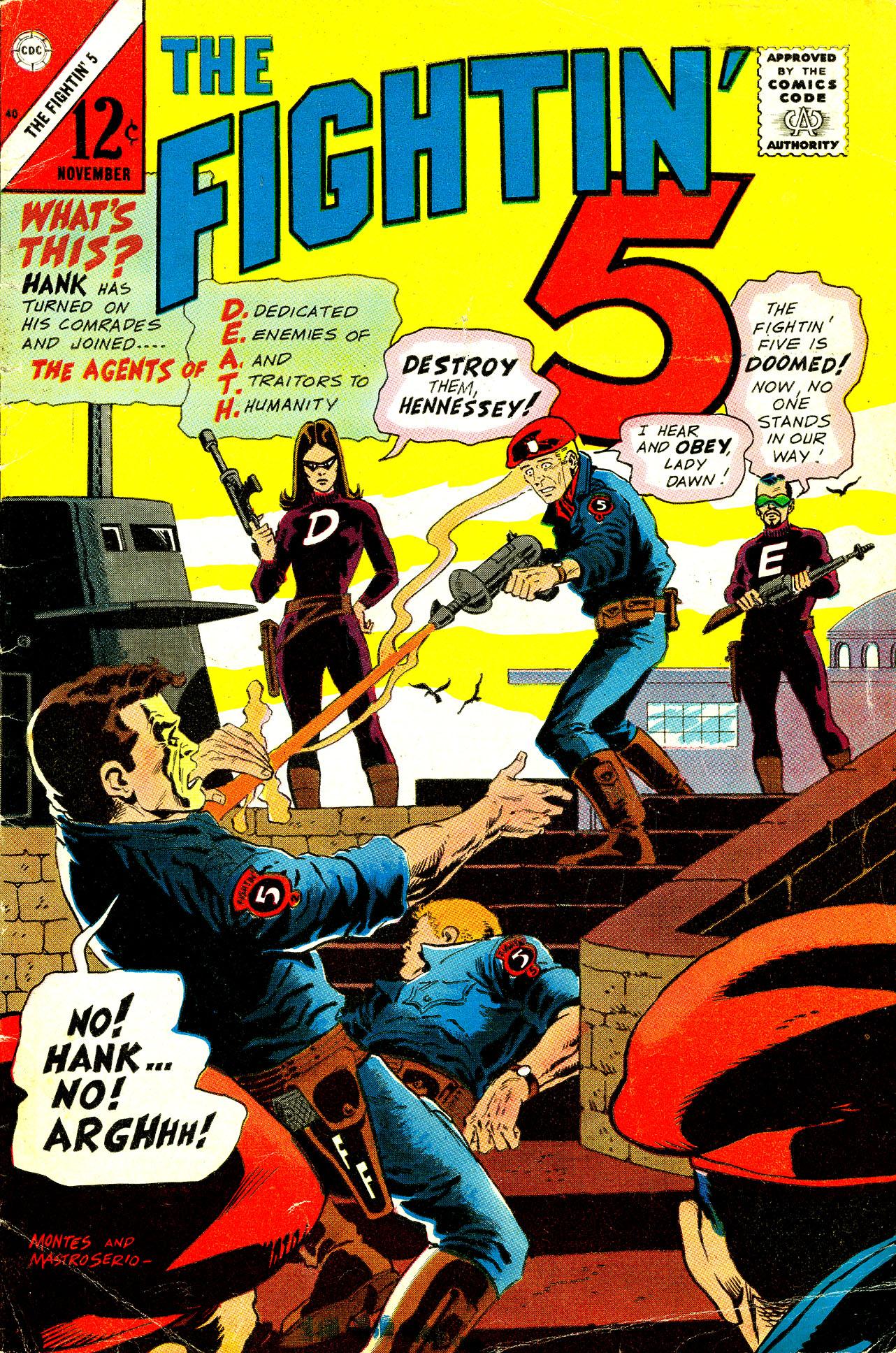 Read online The Fightin' 5 comic -  Issue #40 - 1