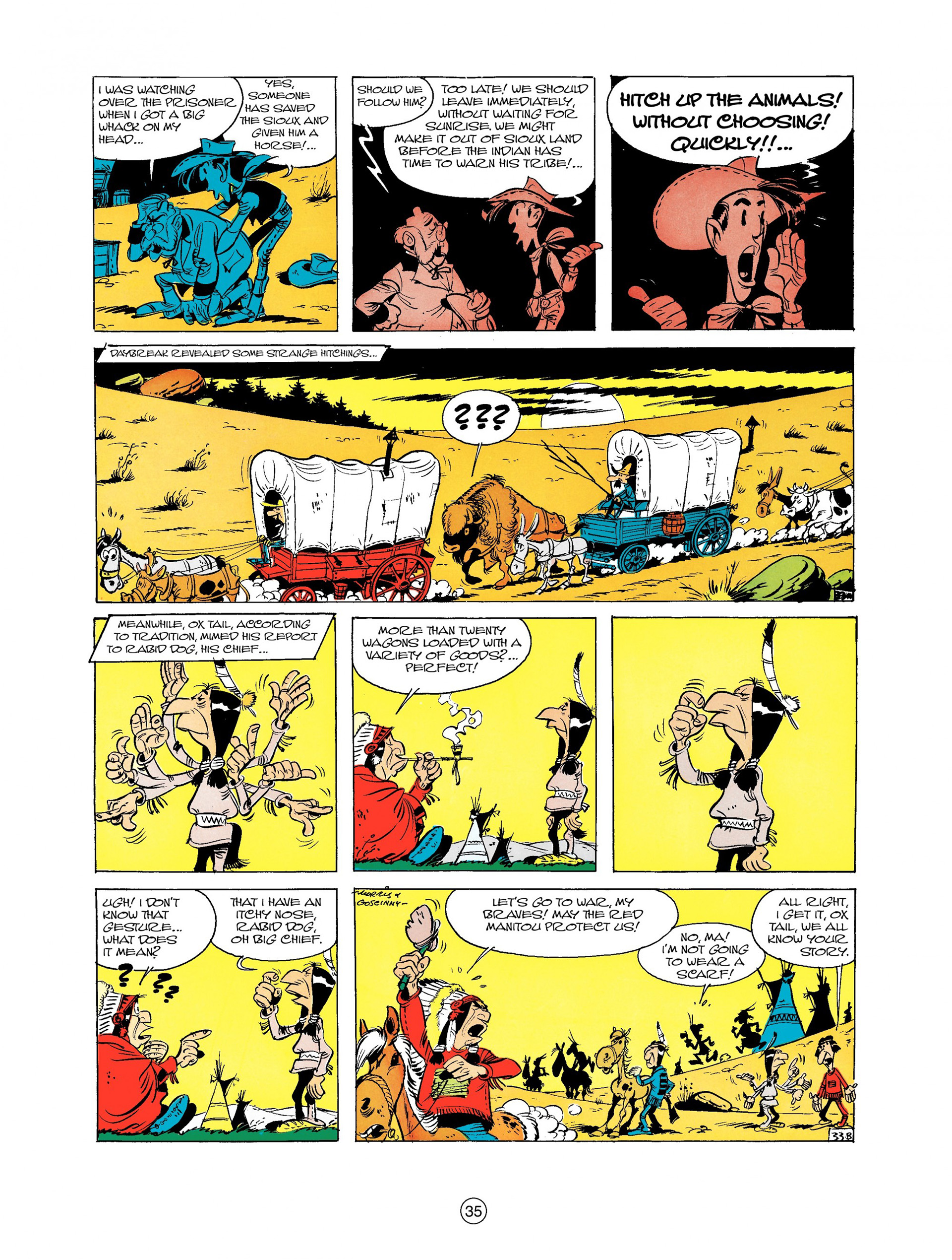 Read online A Lucky Luke Adventure comic -  Issue #9 - 35