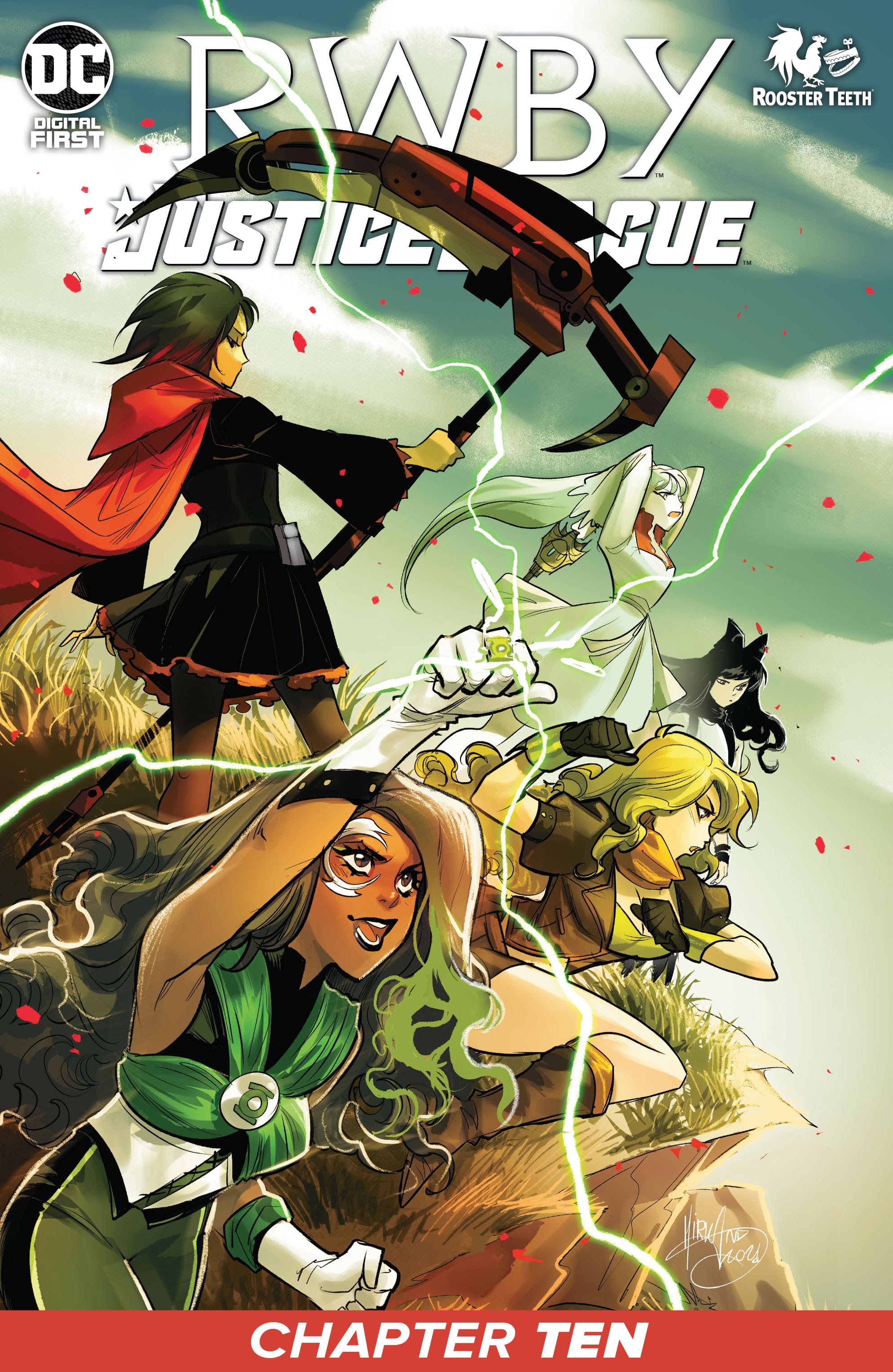 Read online RWBY/Justice League comic -  Issue #10 - 2