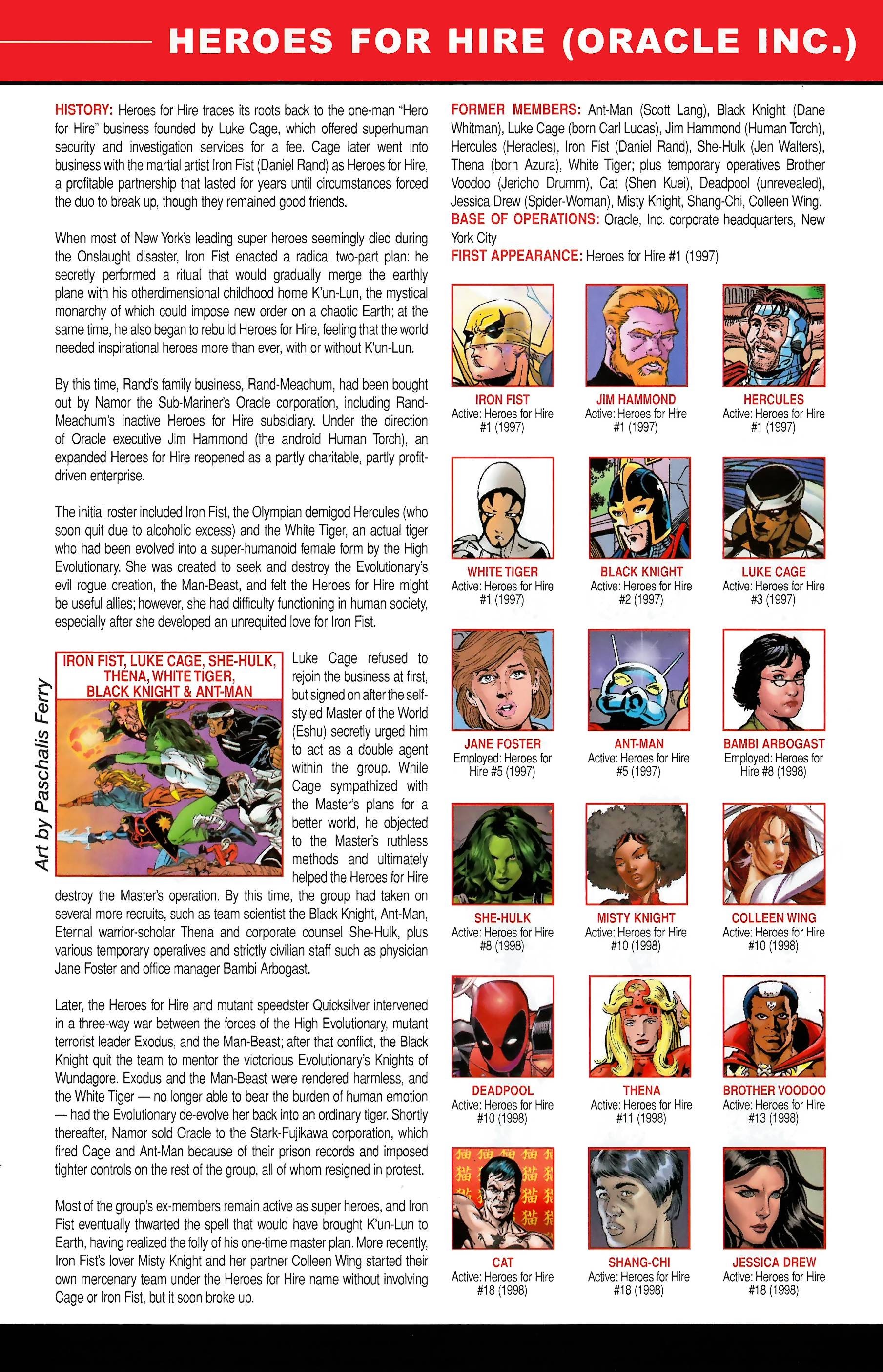 Read online Official Handbook of the Marvel Universe A to Z comic -  Issue # TPB 5 (Part 1) - 69