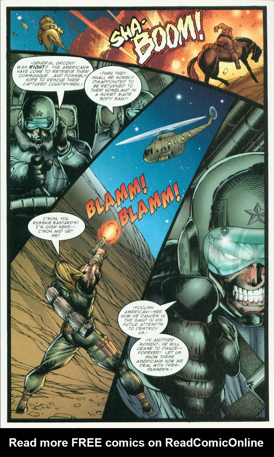 Read online Operation Knightstrike comic -  Issue #2 - 15