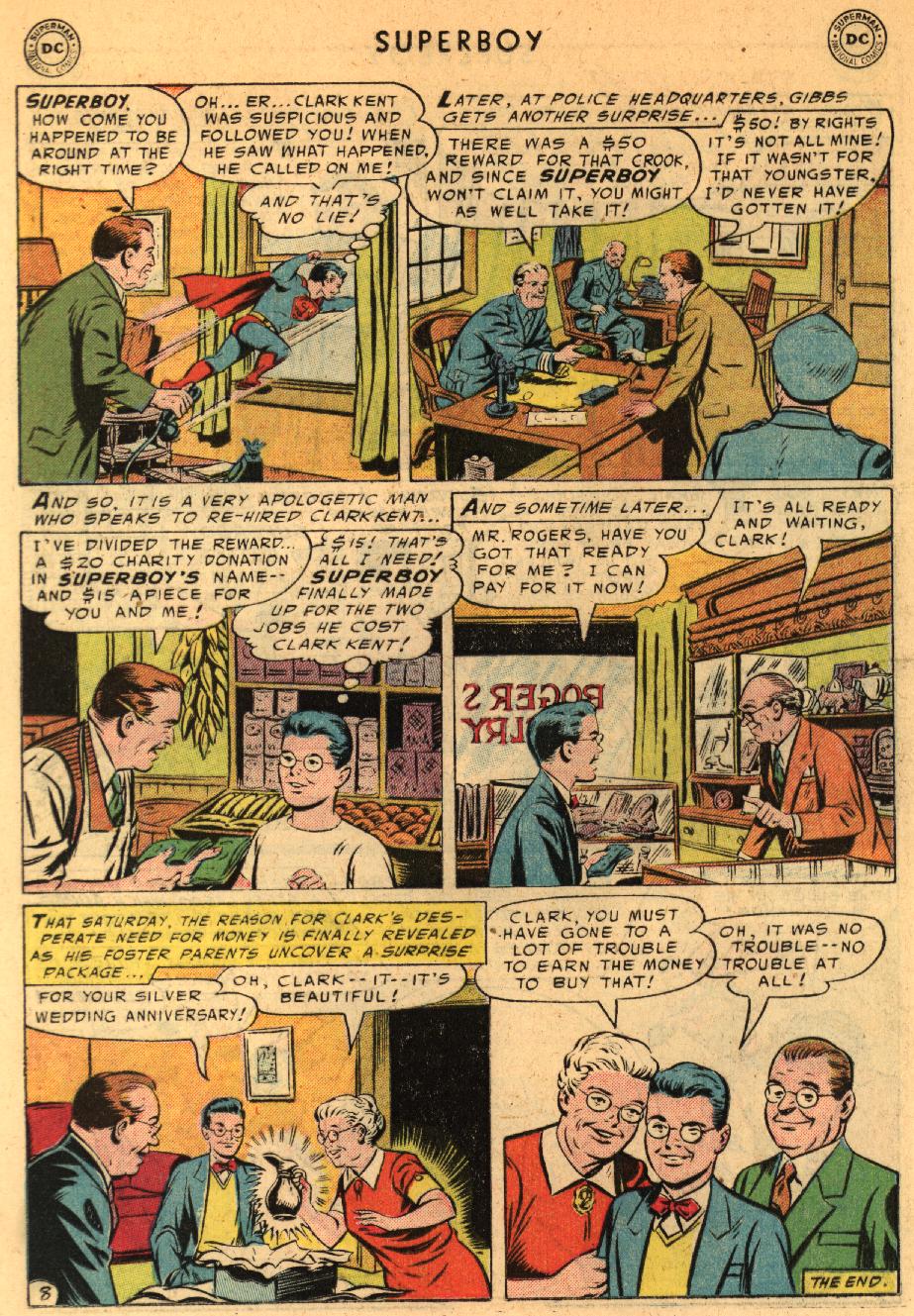 Read online Superboy (1949) comic -  Issue #44 - 18