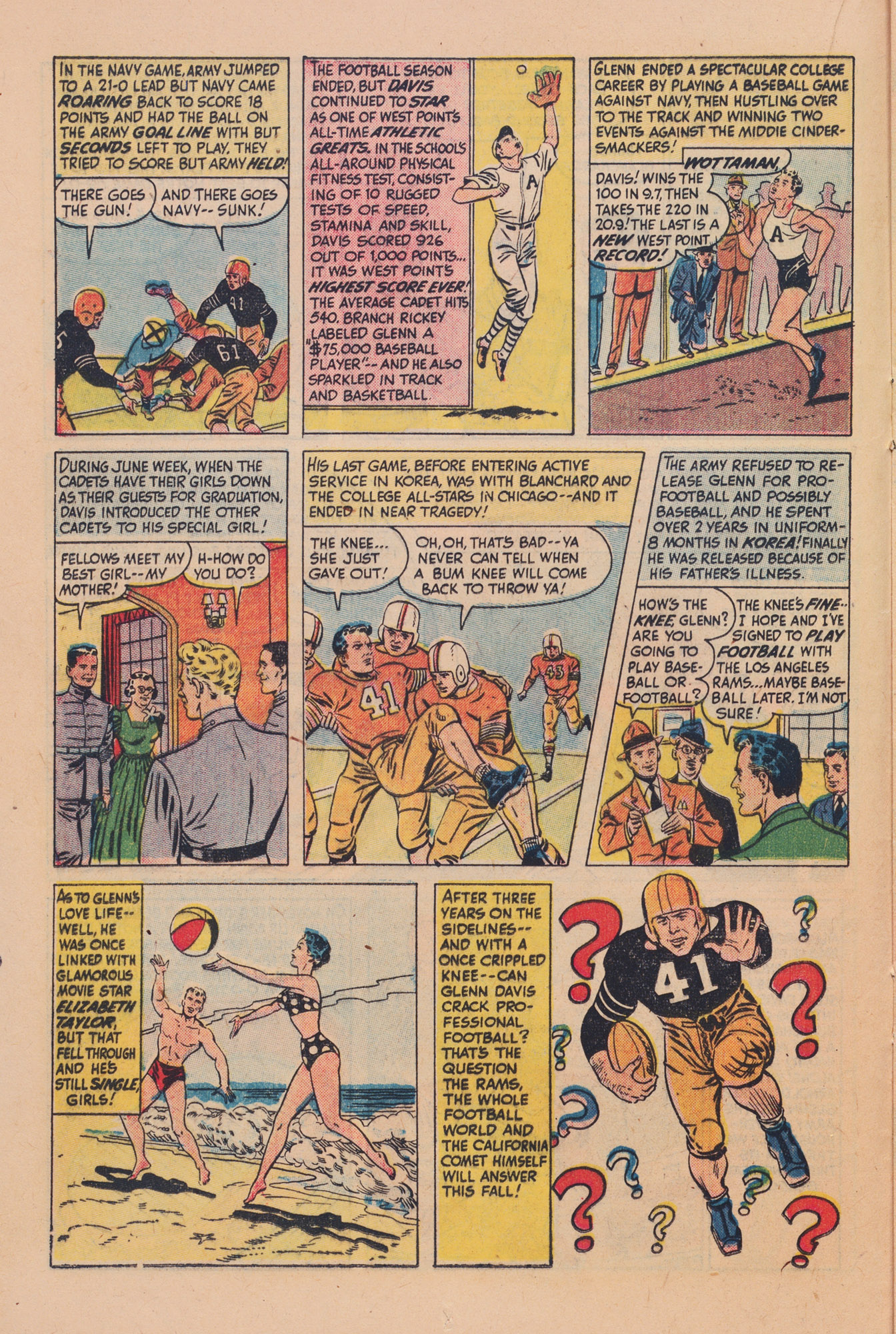 Read online Babe Ruth Sports Comics comic -  Issue #10 - 16