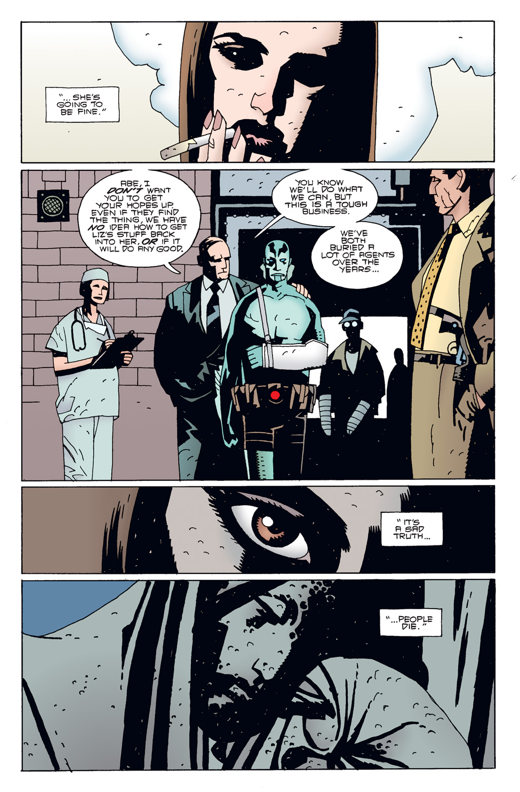 Read online Hellboy: Almost Colossus comic -  Issue #1 - 6