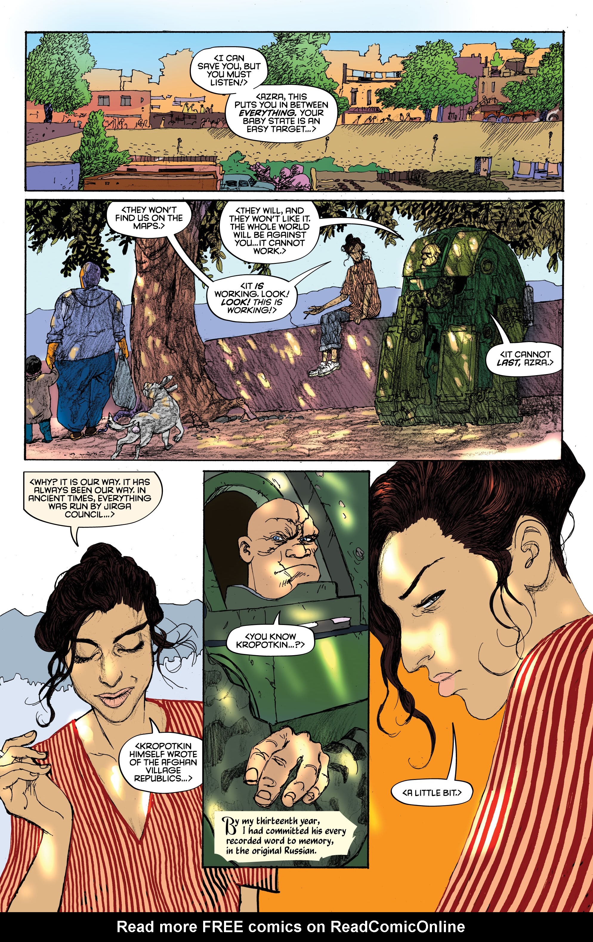 Read online 20th Century Men comic -  Issue #5 - 38