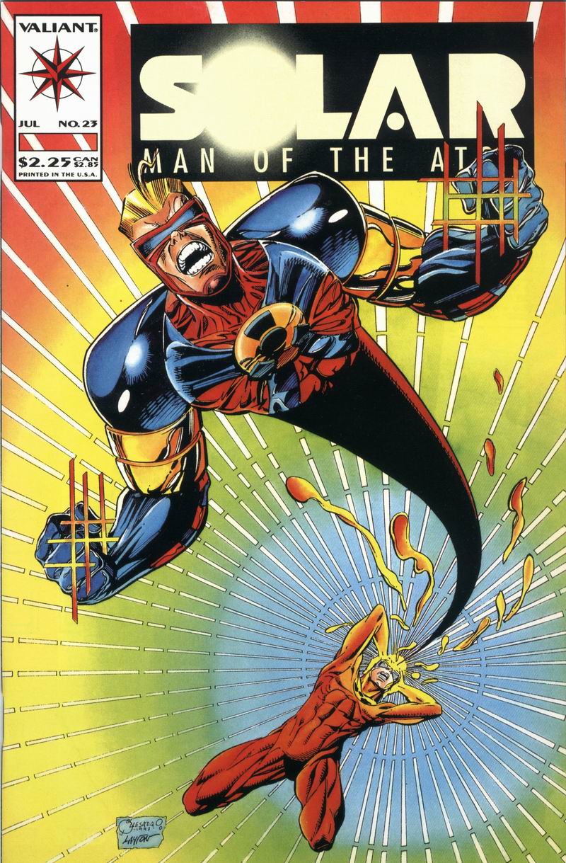 Read online Solar, Man of the Atom comic -  Issue #23 - 1